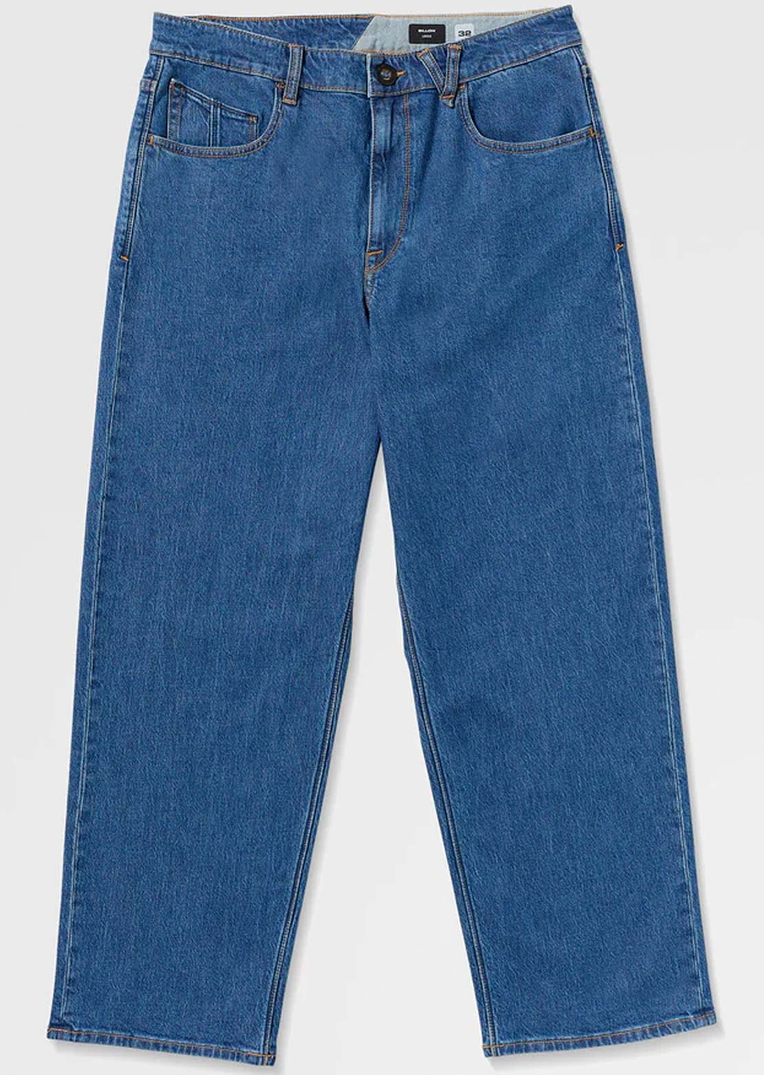 Volcom Men's Billow Denim Pants Bold Blue