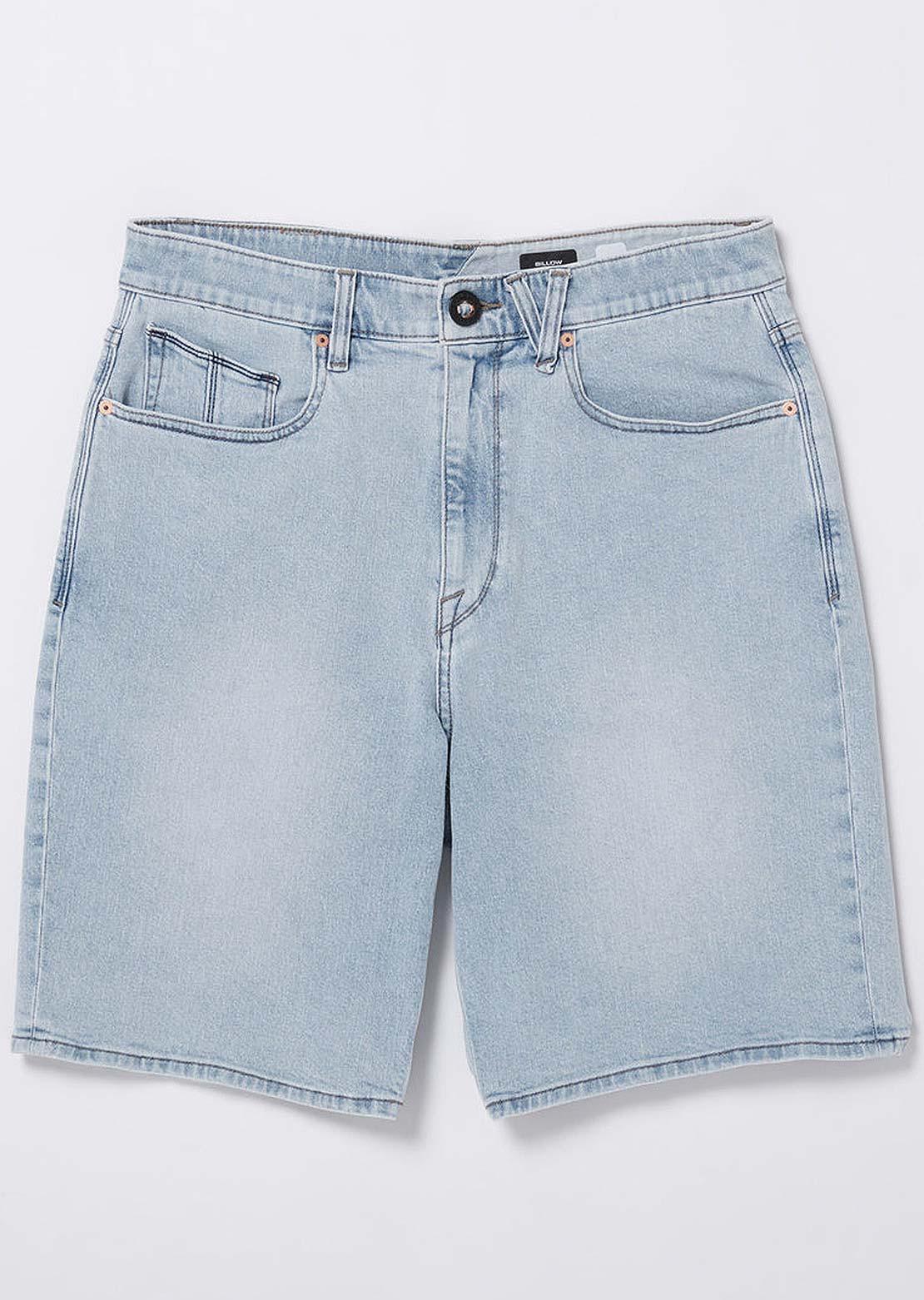 Volcom Men&#39;s Billow Denim Shorts Desert Dirt Indigo