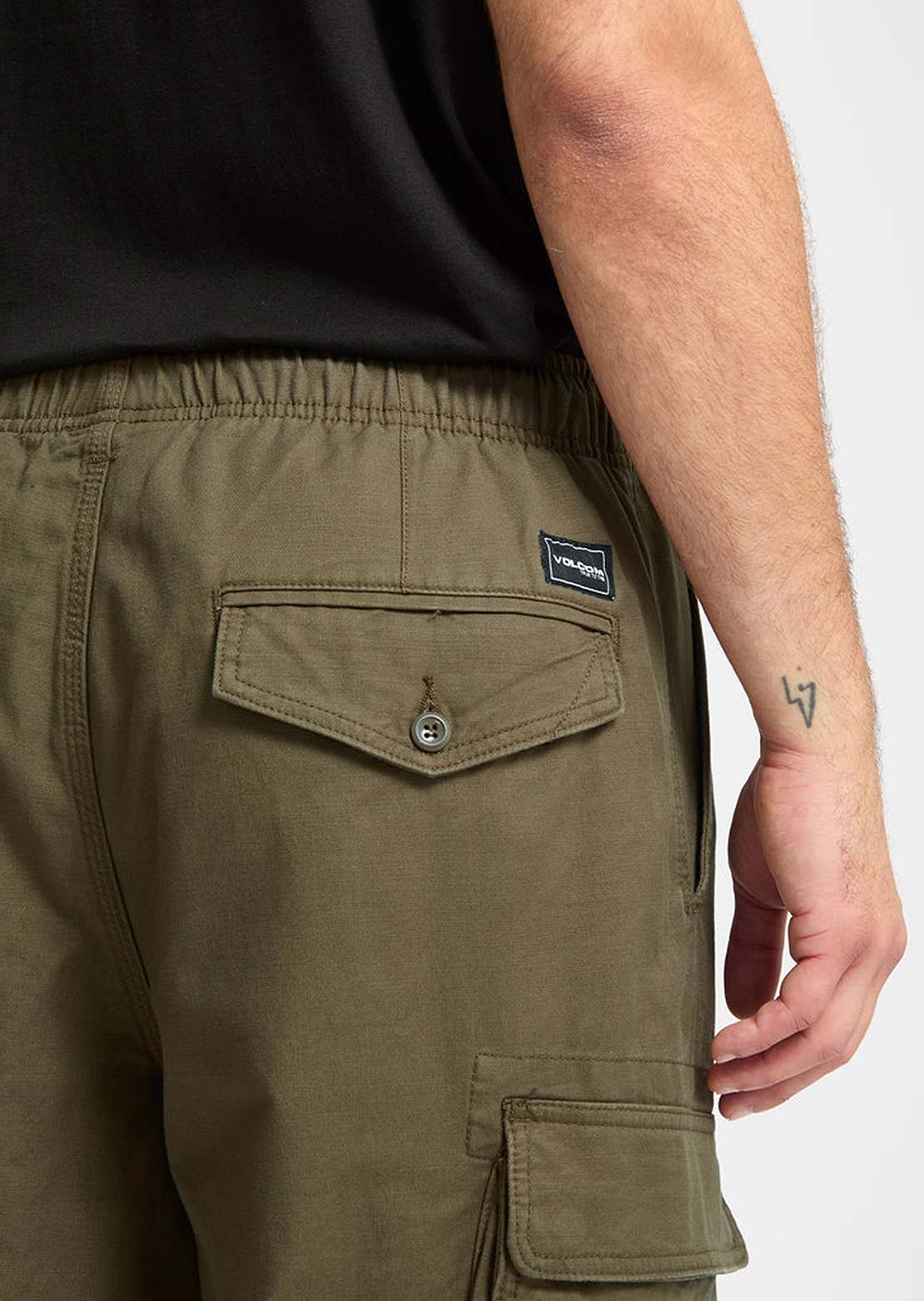 Volcom Men's Billow Tapered EW Cargo Pants Sage Leaf