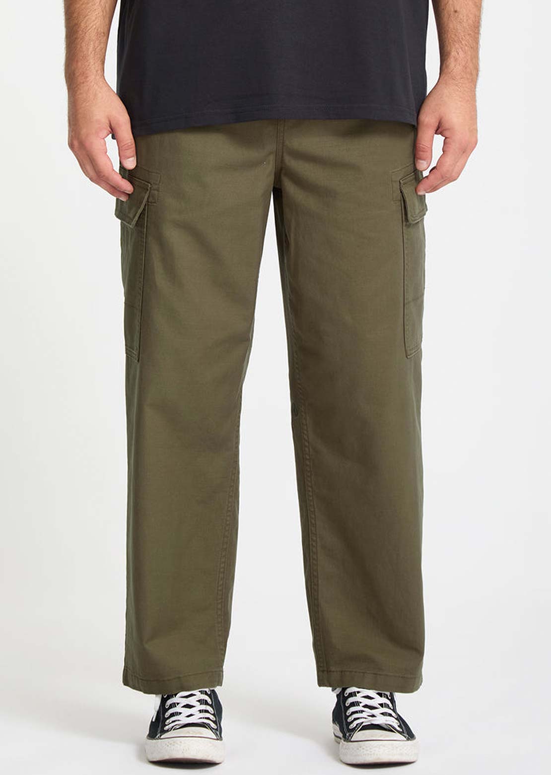 Volcom Men's Billow Tapered EW Cargo Pants Sage Leaf