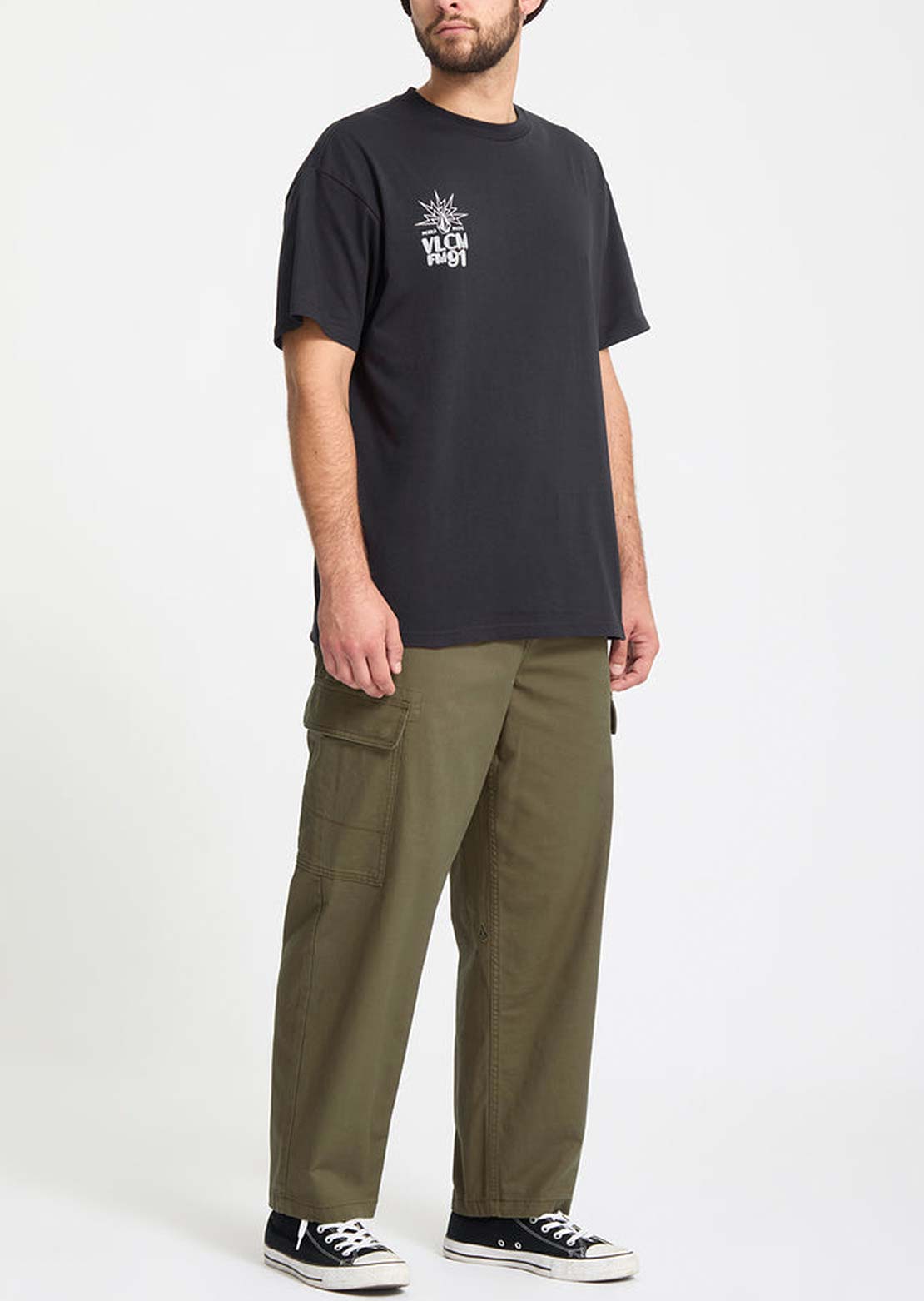 Volcom Men's Billow Tapered EW Cargo Pants Sage Leaf