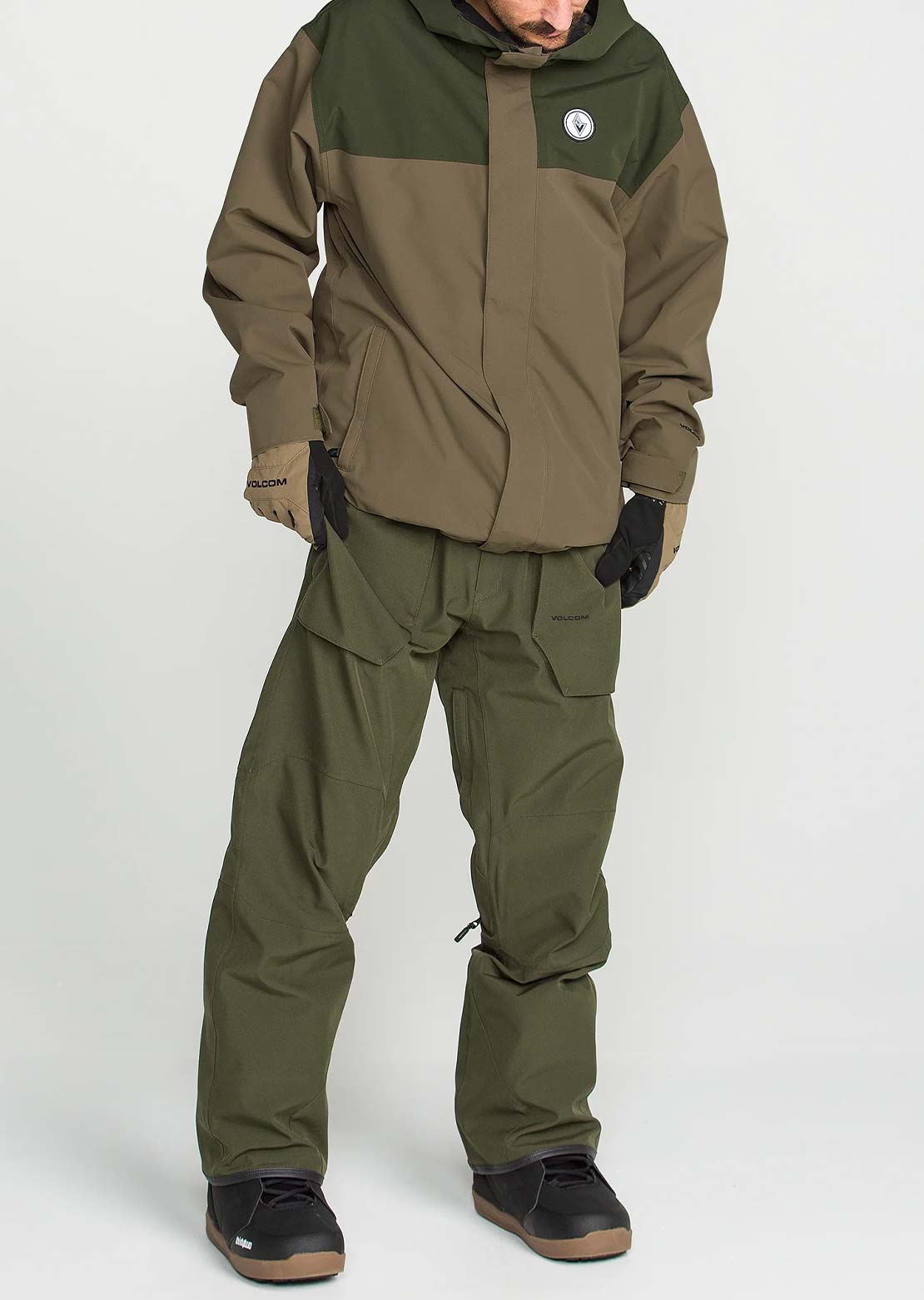 Volcom Hommes Buckthreeeighty Insulated Manteau
