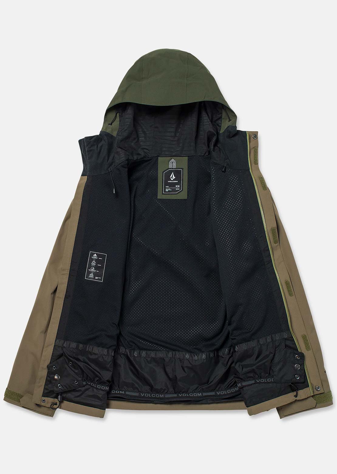 Volcom Hommes Buckthreeeighty Insulated Manteau