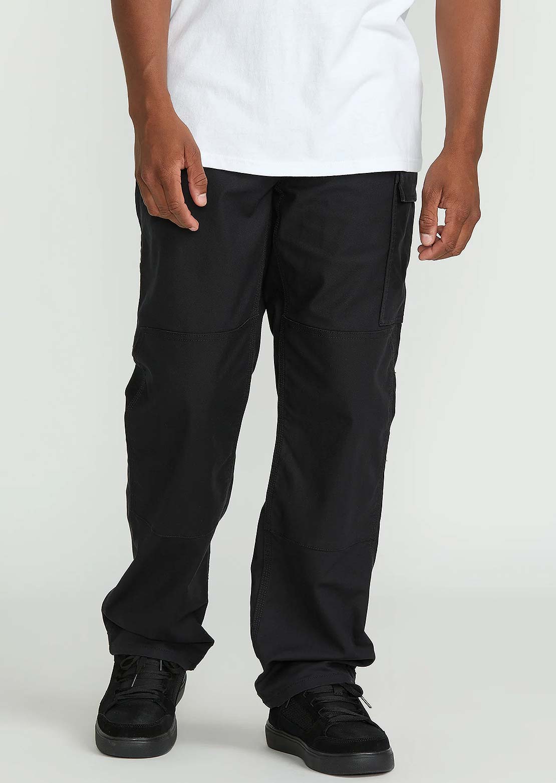 Volcom Men's Caliper II Relaxed Work Pants Black