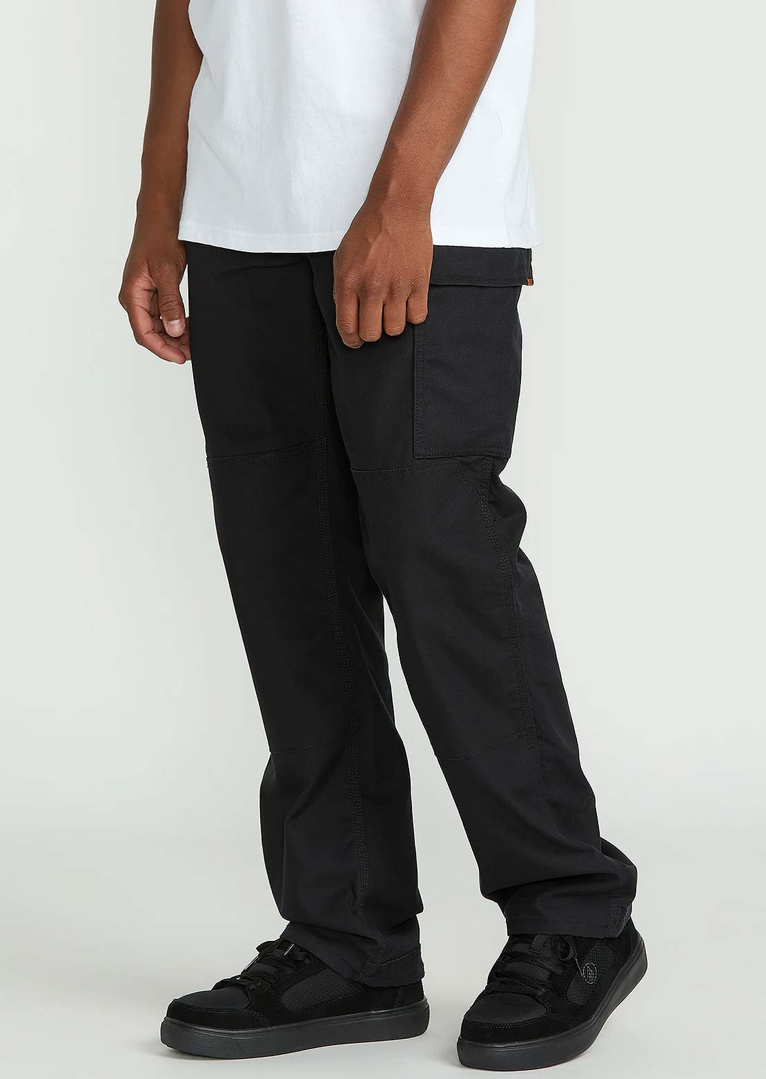 Volcom Men's Caliper II Relaxed Work Pants Black