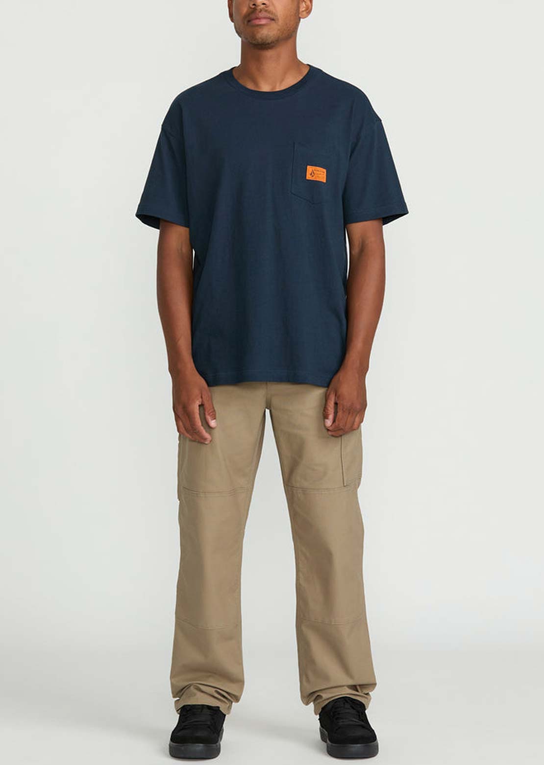Volcom Men's Caliper II Relaxed Work Pants Brindle