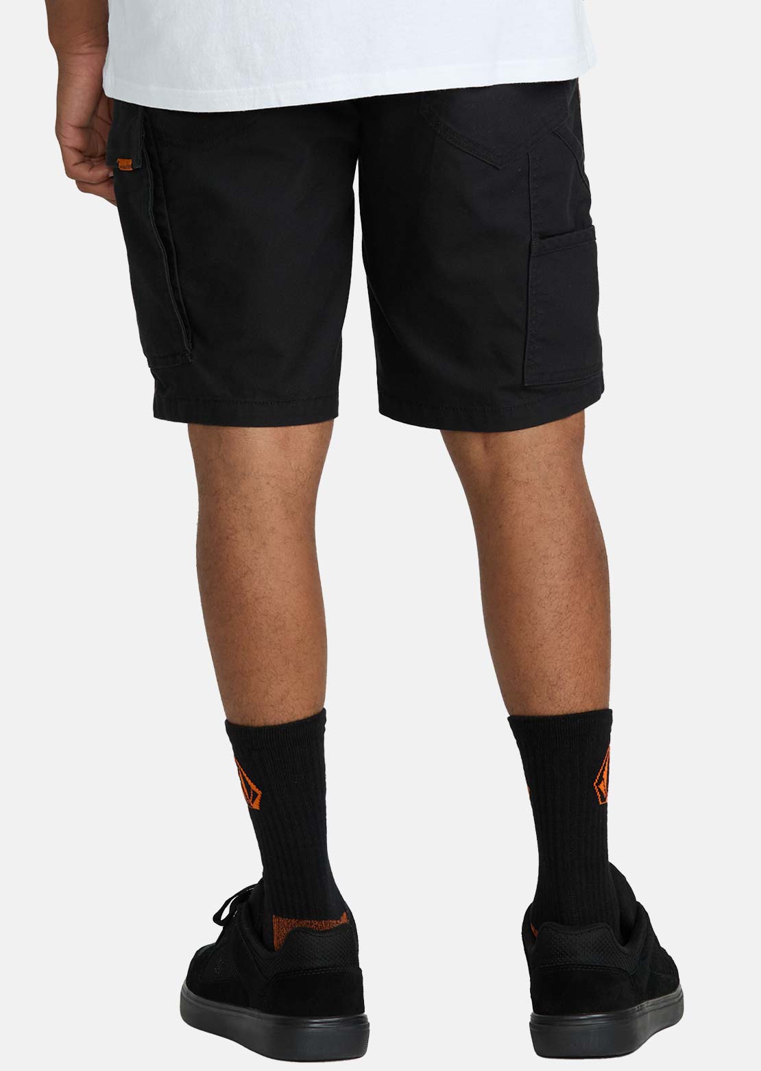 Volcom Men's Caliper II Relaxed Work Shorts Black