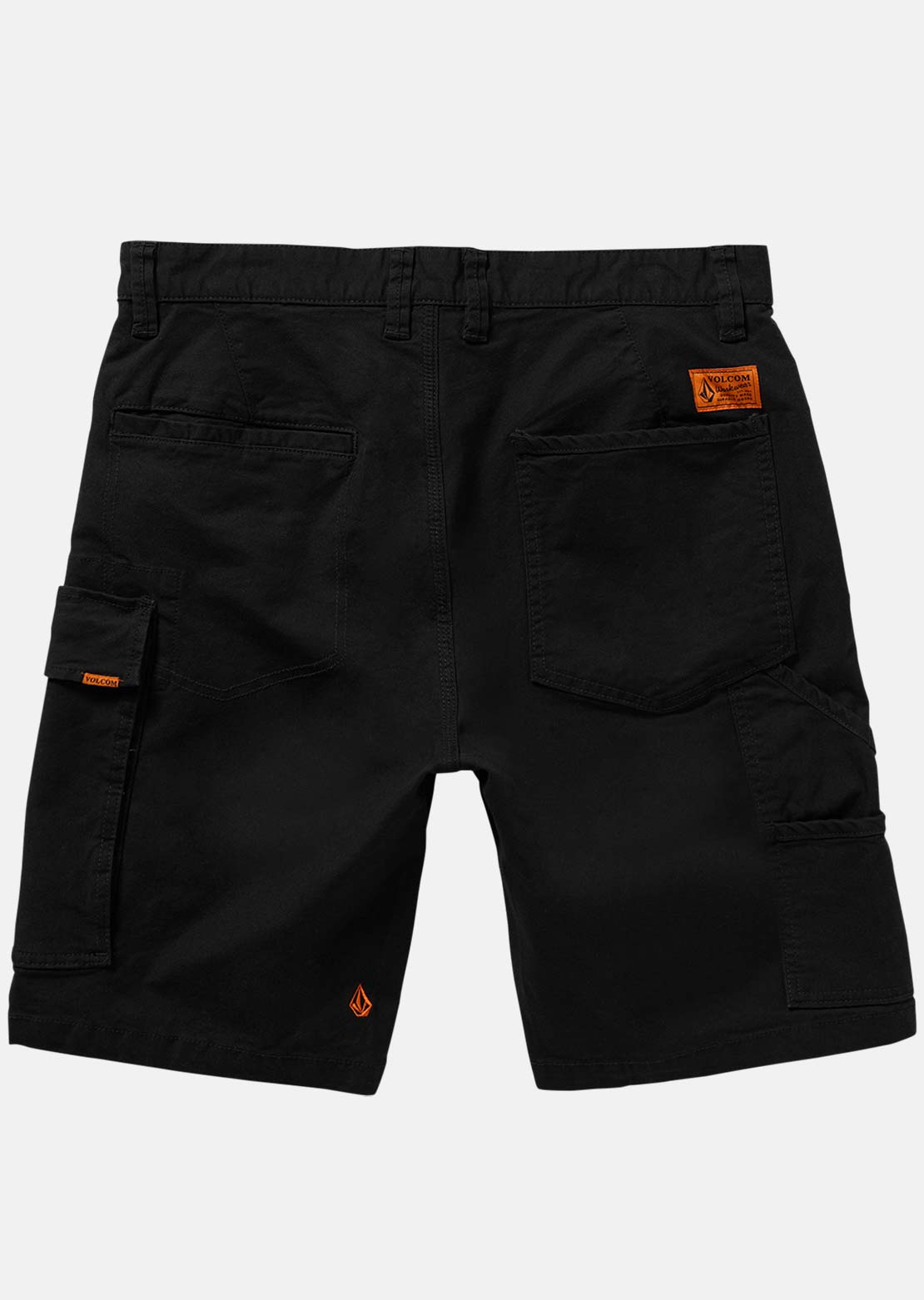 Volcom Men's Caliper II Relaxed Work Shorts Black