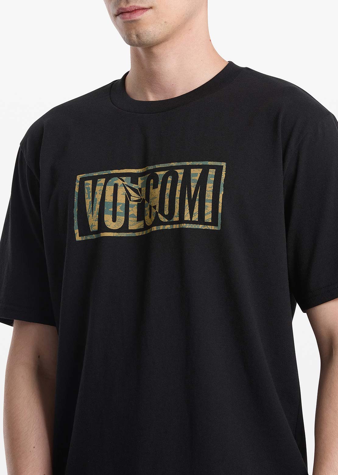 Volcom Men's Chaotic T-Shirt Black