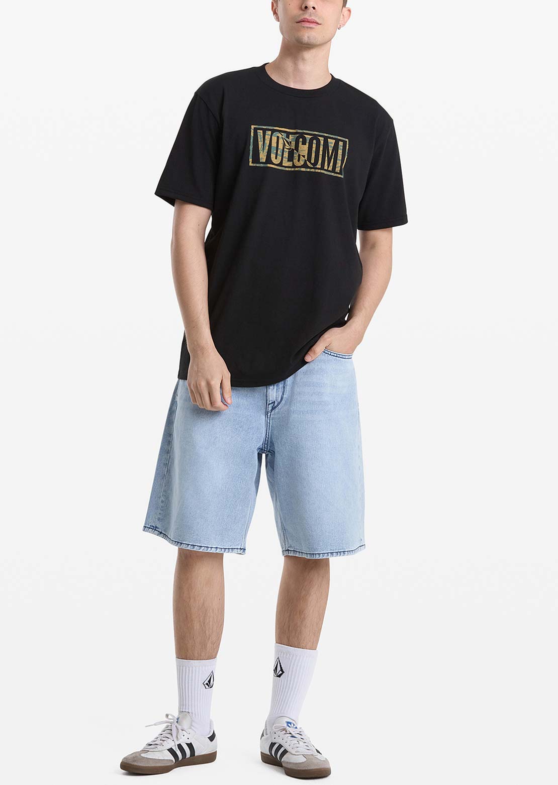Volcom Men's Chaotic T-Shirt Black