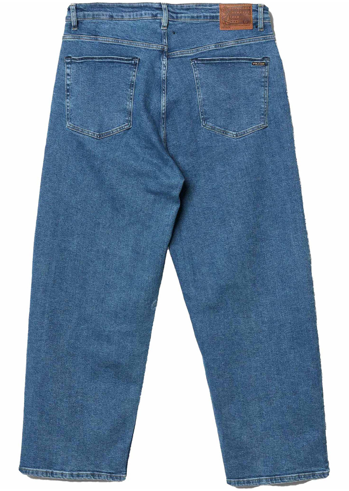 Volcom Men's Chillow Denim VS Pants Deep River Blues