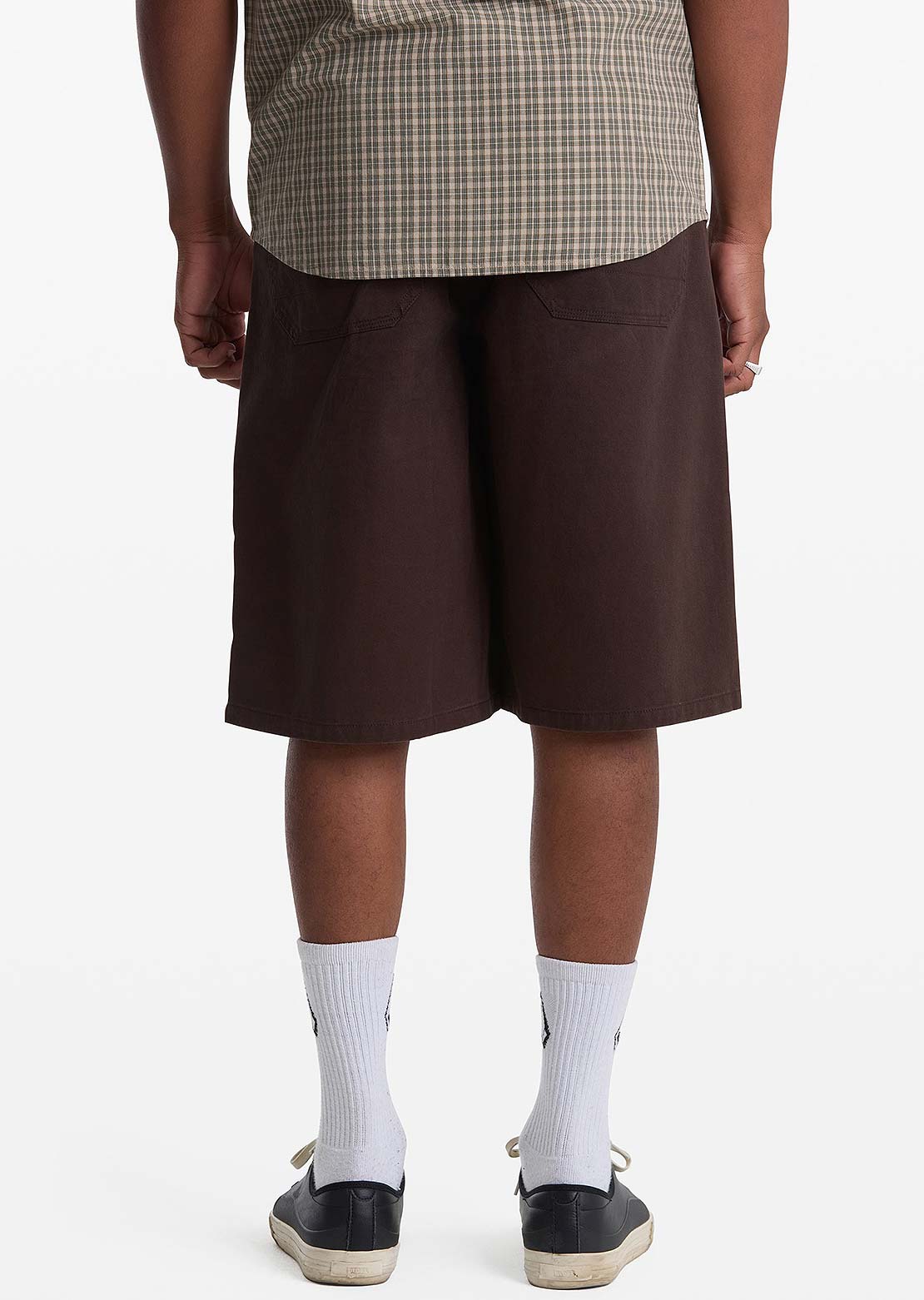 Volcom Men's Chillow Pleat EW Chino Shorts Cacao