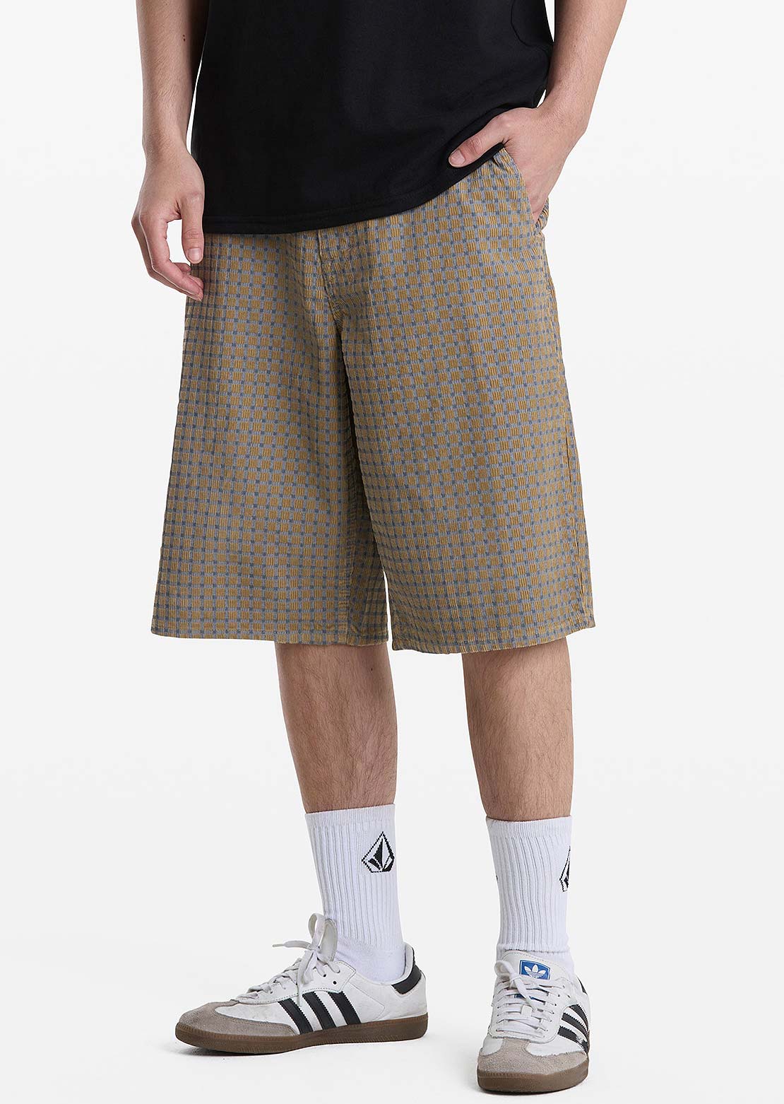 Volcom Men's Chillow Shorts Khaki