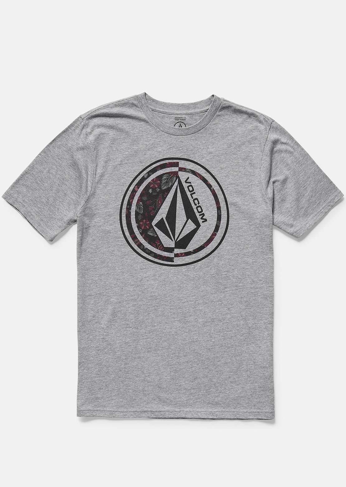 Volcom Men's Coop T-Shirt Grey Heather