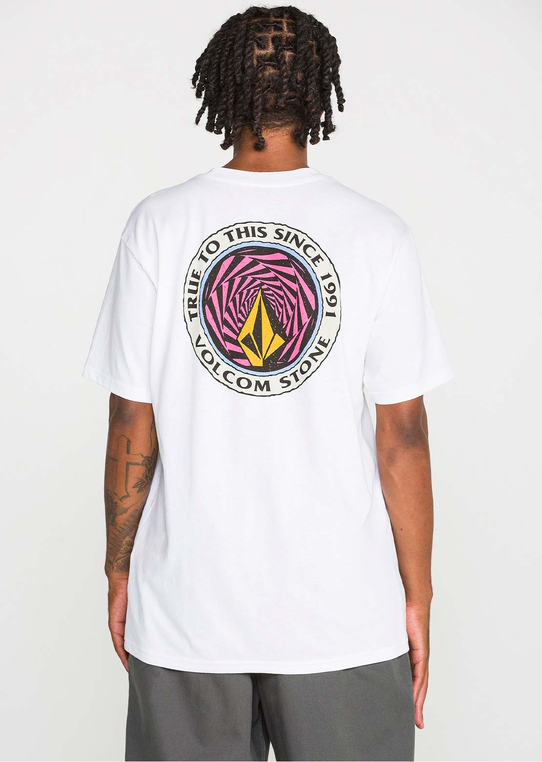 Volcom Men's Dirty Work T-Shirt White