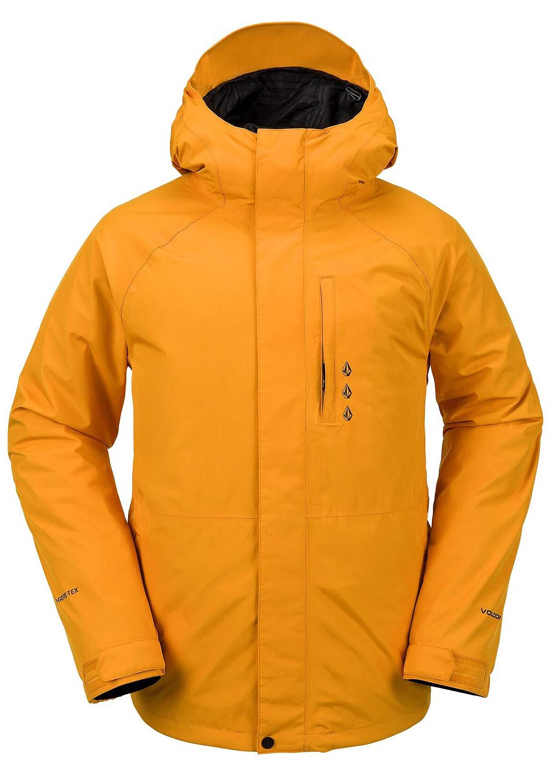 Volcom Men&#39;s Dua INS Gore-Tex Jacket Gold