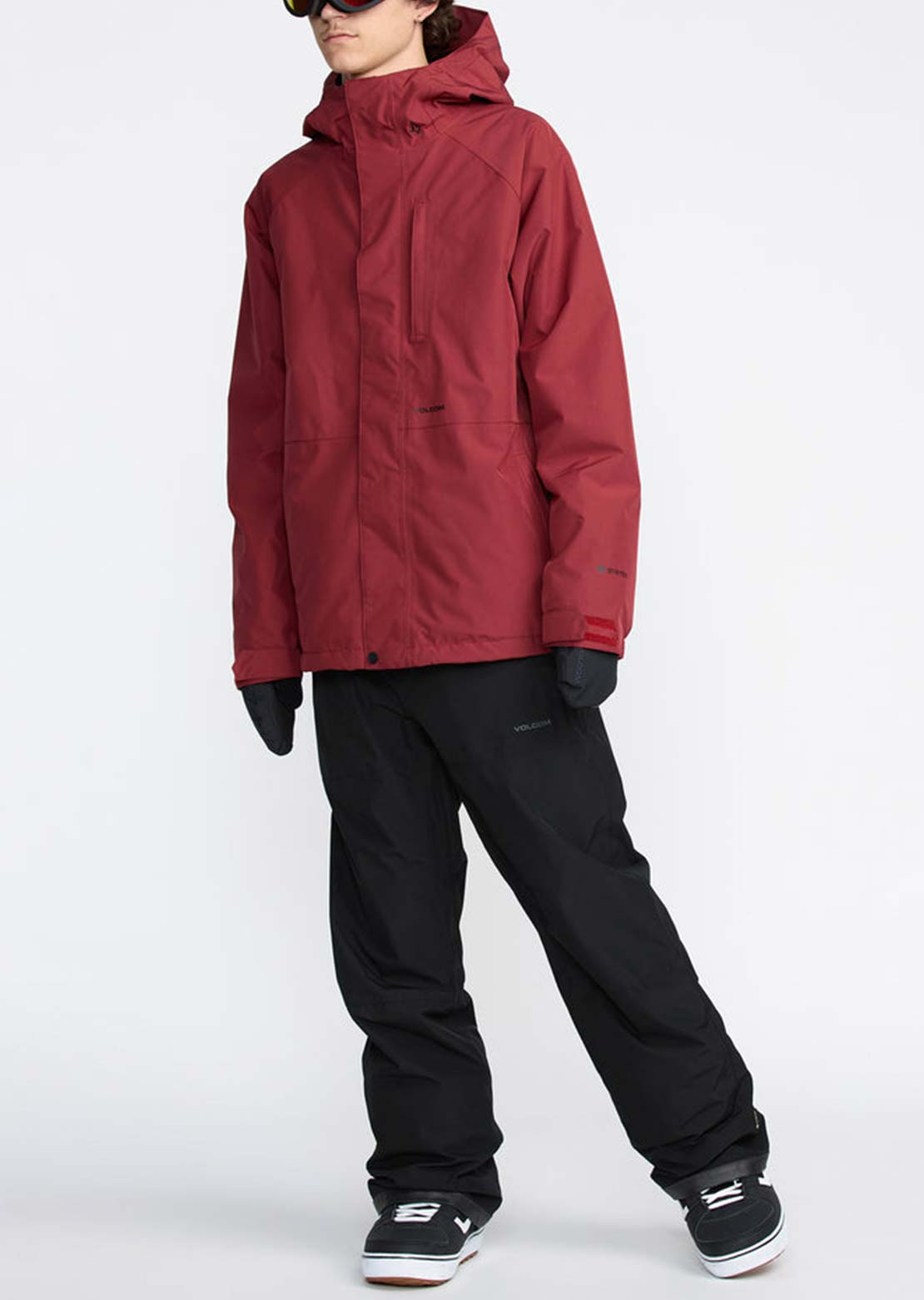 Volcom Men's Dua Insulated GORE-TEX Jacket Burnt Red
