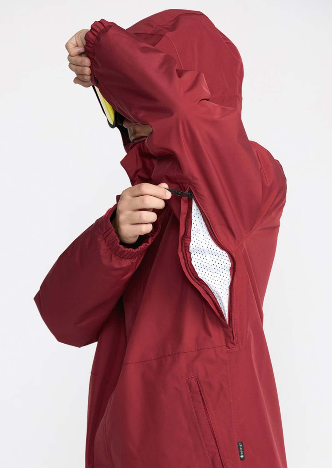 Volcom Men's Dua Insulated GORE-TEX Jacket Burnt Red