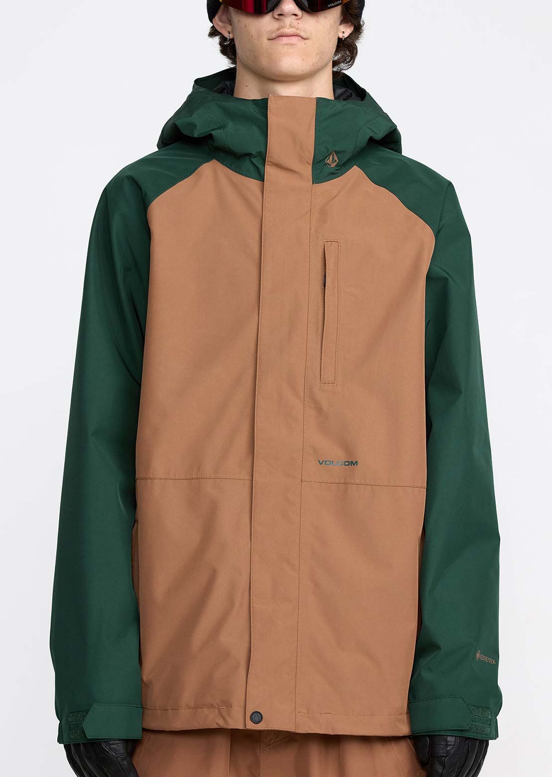 Volcom Men's Dua Insulated GORE-TEX Jacket Terra Brown