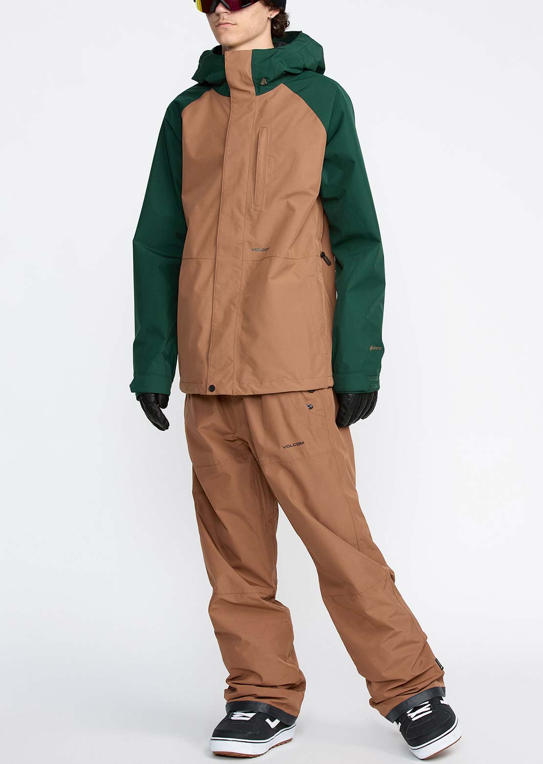 Volcom Men's Dua Insulated GORE-TEX Jacket Terra Brown