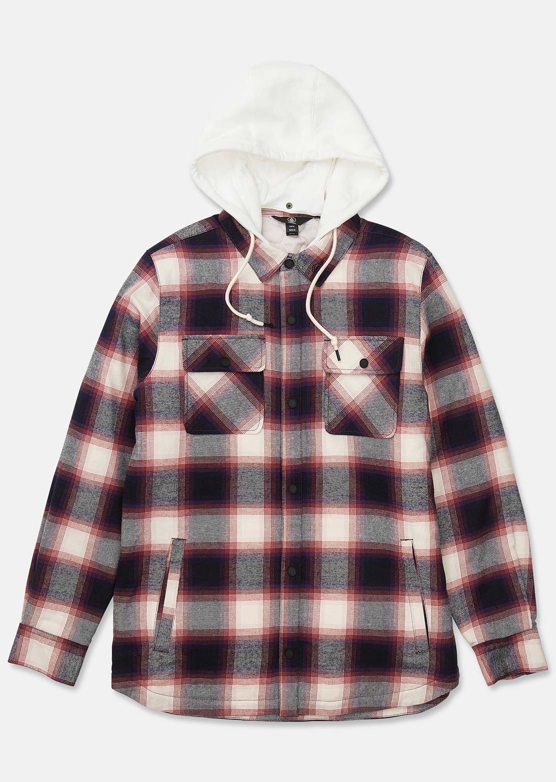 Volcom Men's Enson Insulated Riding Flannel Jacket