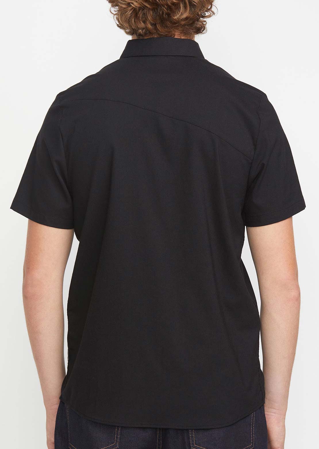 Volcom Men's Everett Oxford Button Up Shirt New Black