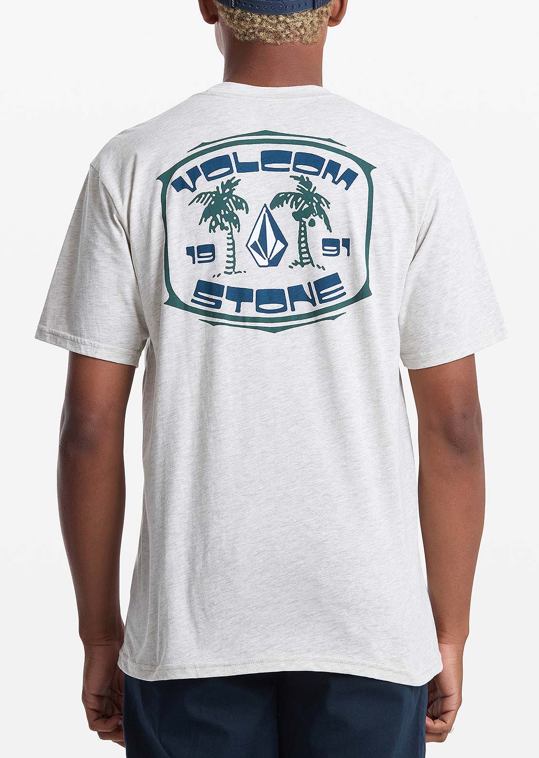 Volcom Men's Fed Up T-Shirt Stone Heather