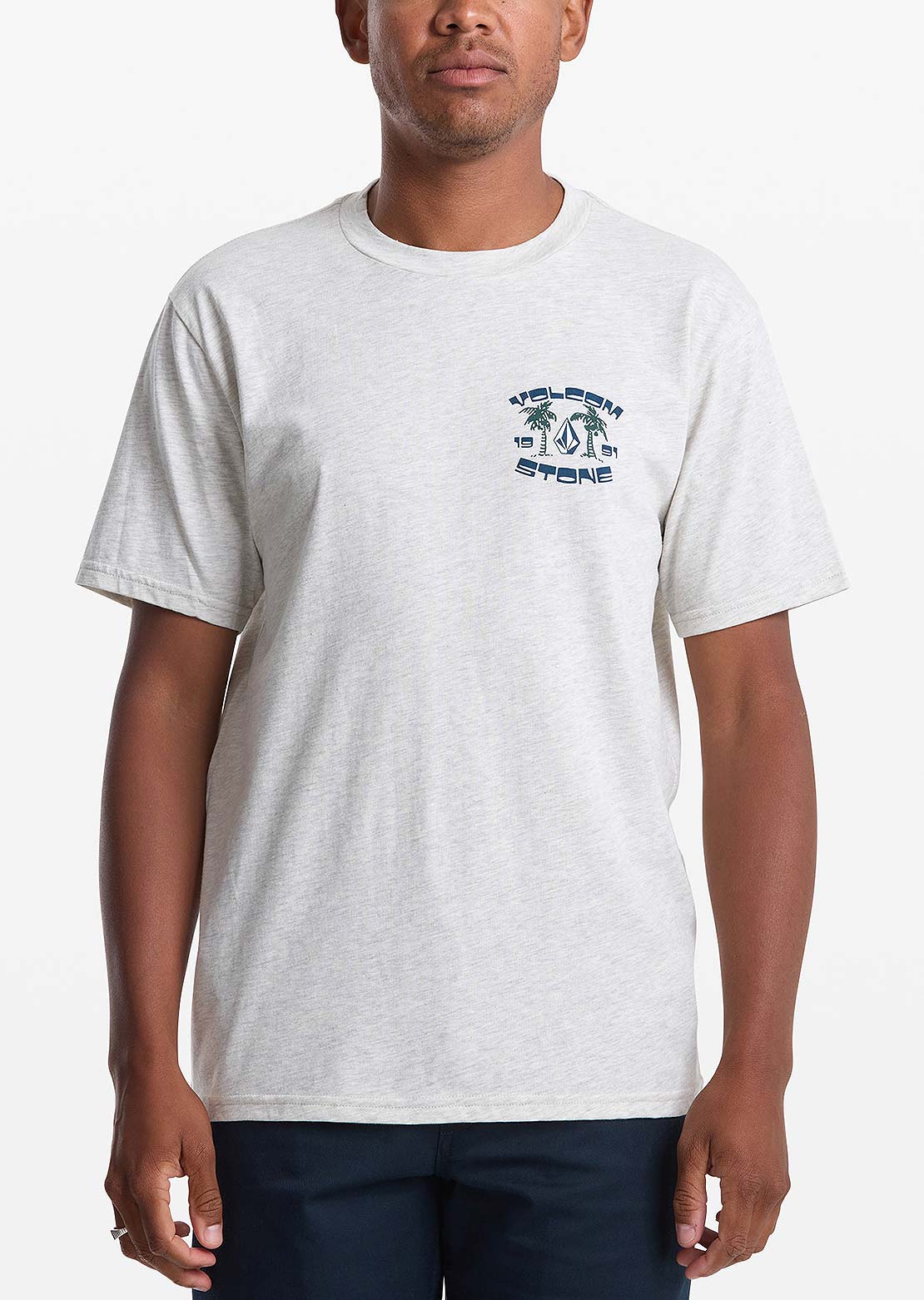Volcom Men's Fed Up T-Shirt Stone Heather