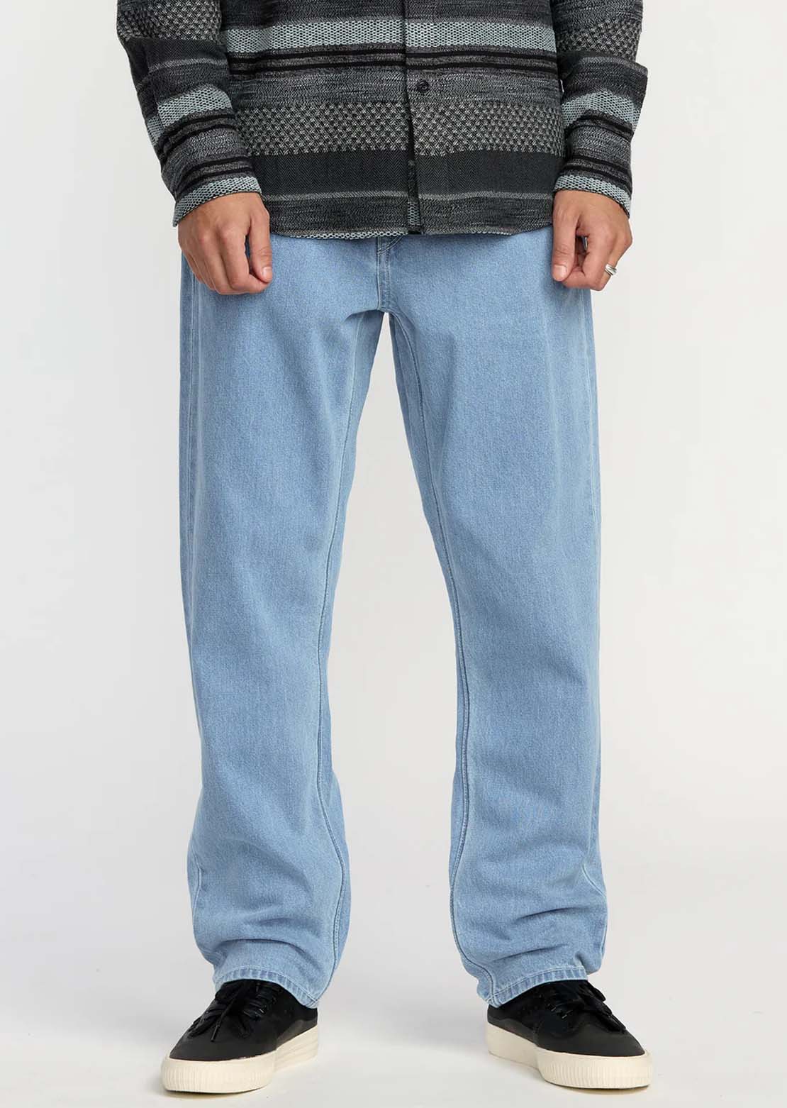 Volcom Men's Fivedown Denim Pants Camper Blue