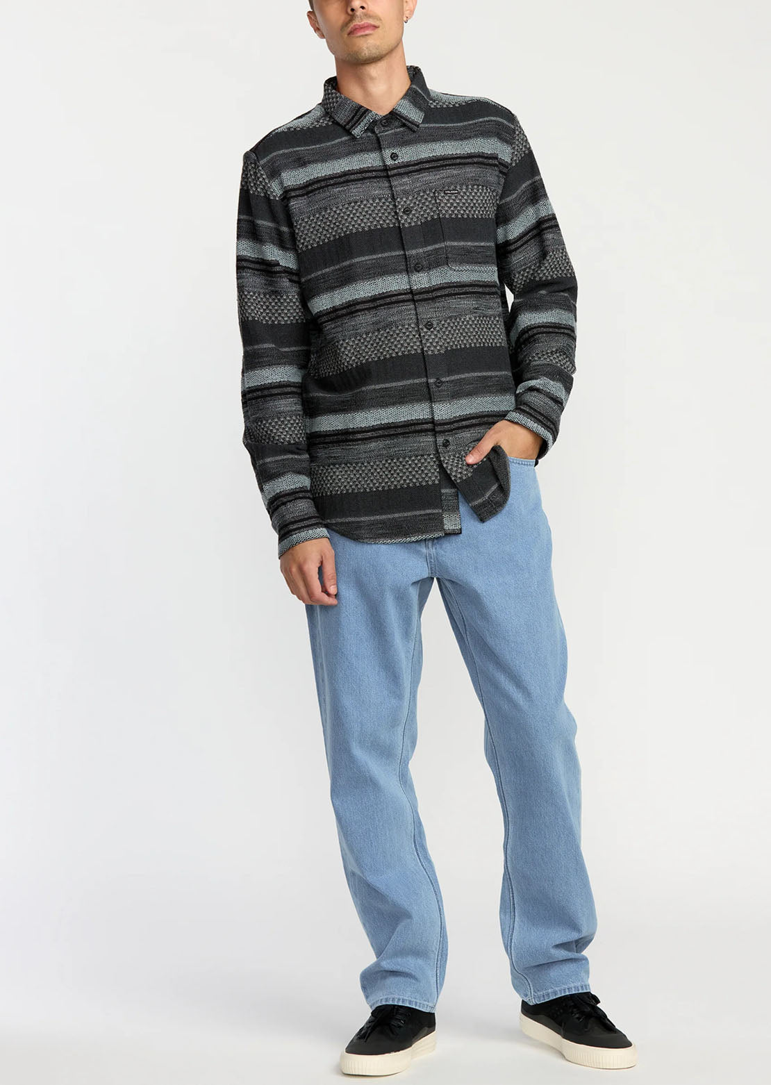 Volcom Men's Fivedown Denim Pants Camper Blue