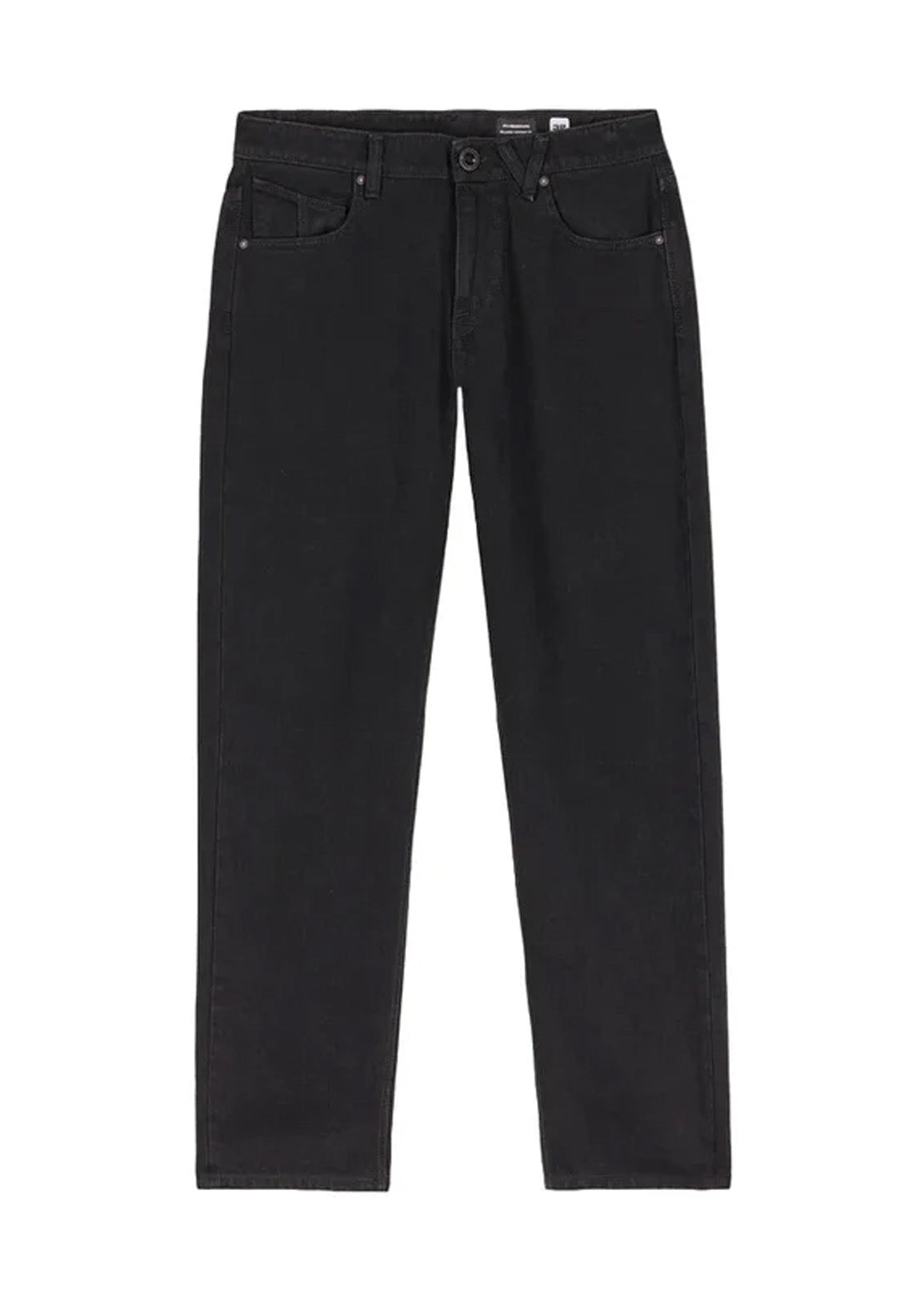Volcom Men's Fivedown Denim Pants Fade To Black