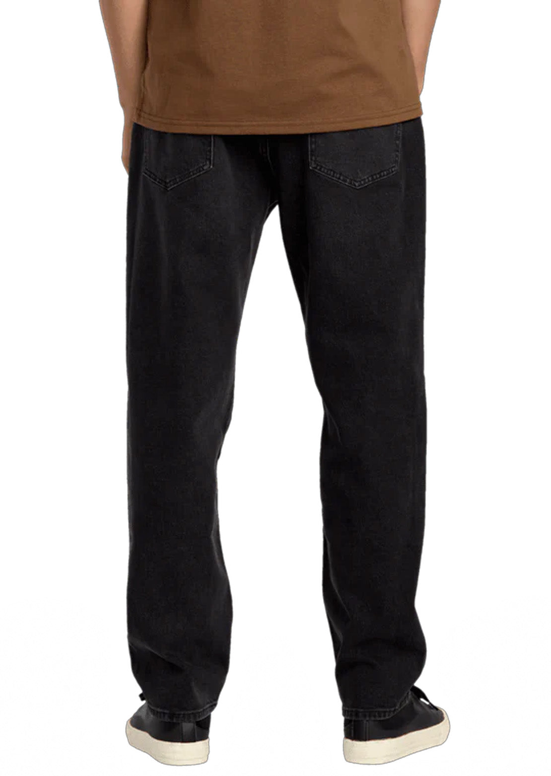 Volcom Men's Fivedown Denim Pants Fade To Black