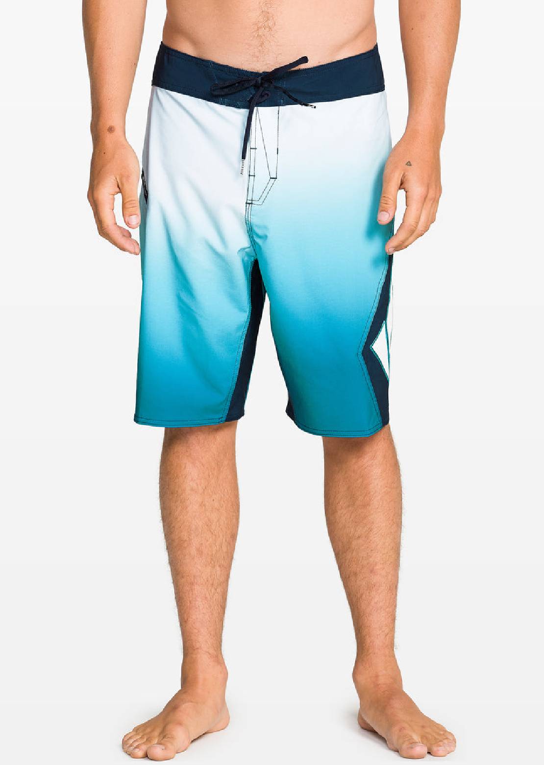 Volcom Men's Foster Mod 21 Boardshorts Blue