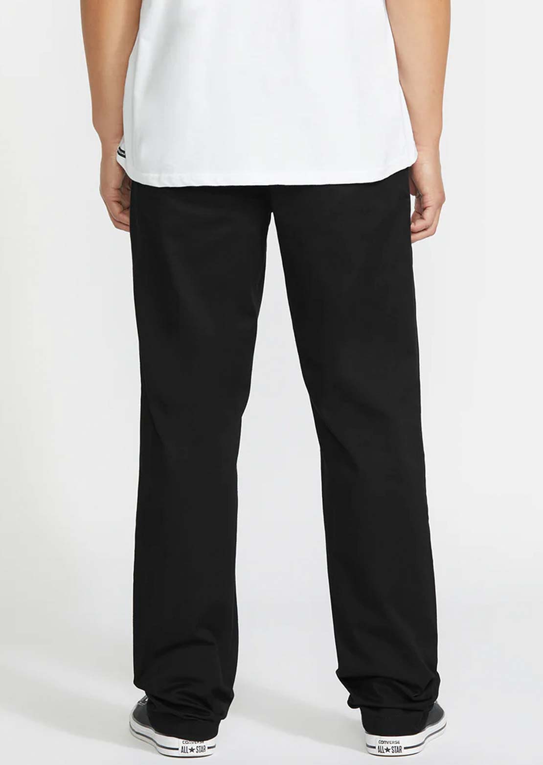 Volcom Men's Frickin Modern Stret Pants Black