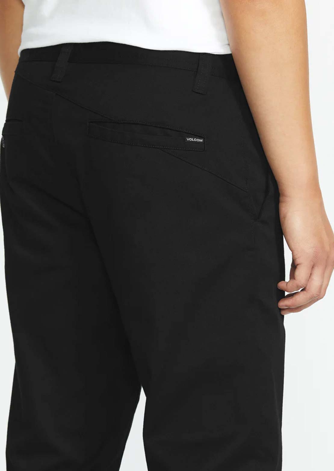 Volcom Men's Frickin Modern Stret Pants Black