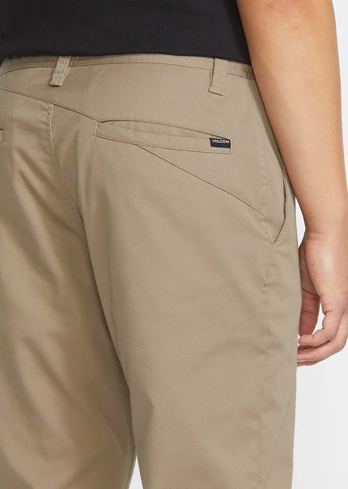 Volcom Men's Frickin Modern Stret Pants Khaki