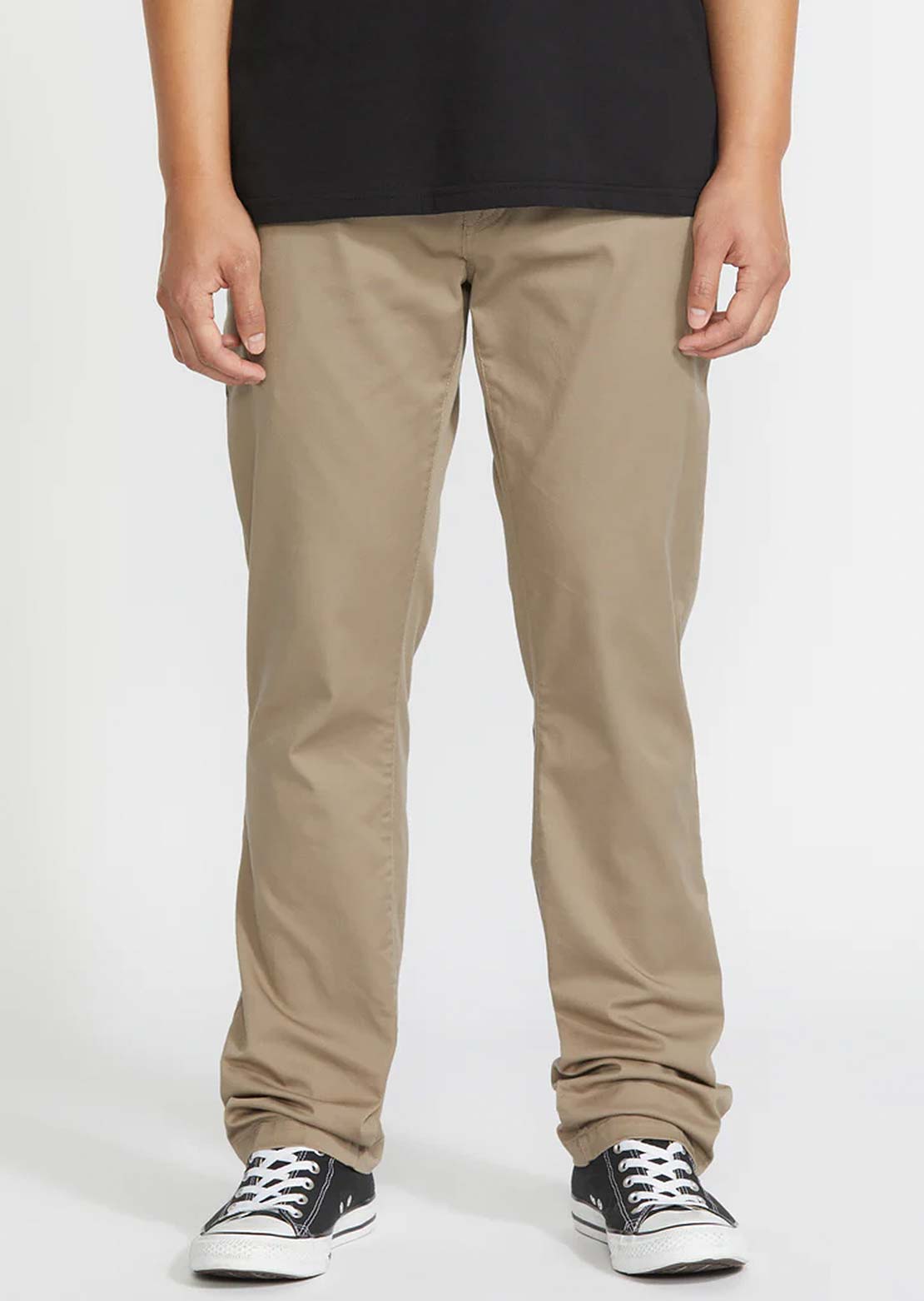 Volcom Men's Frickin Modern Stret Pants Khaki