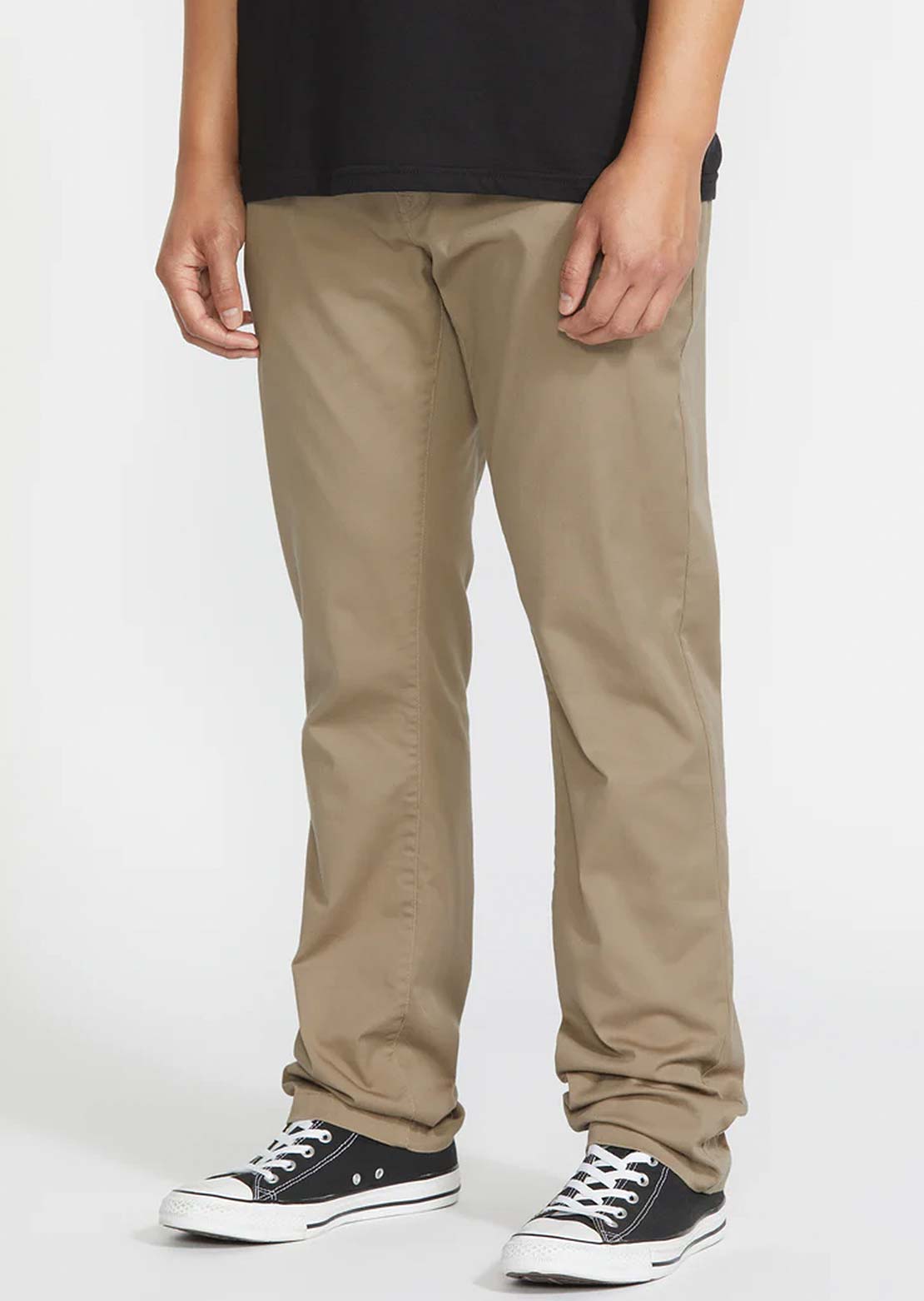 Volcom Men's Frickin Modern Stret Pants Khaki