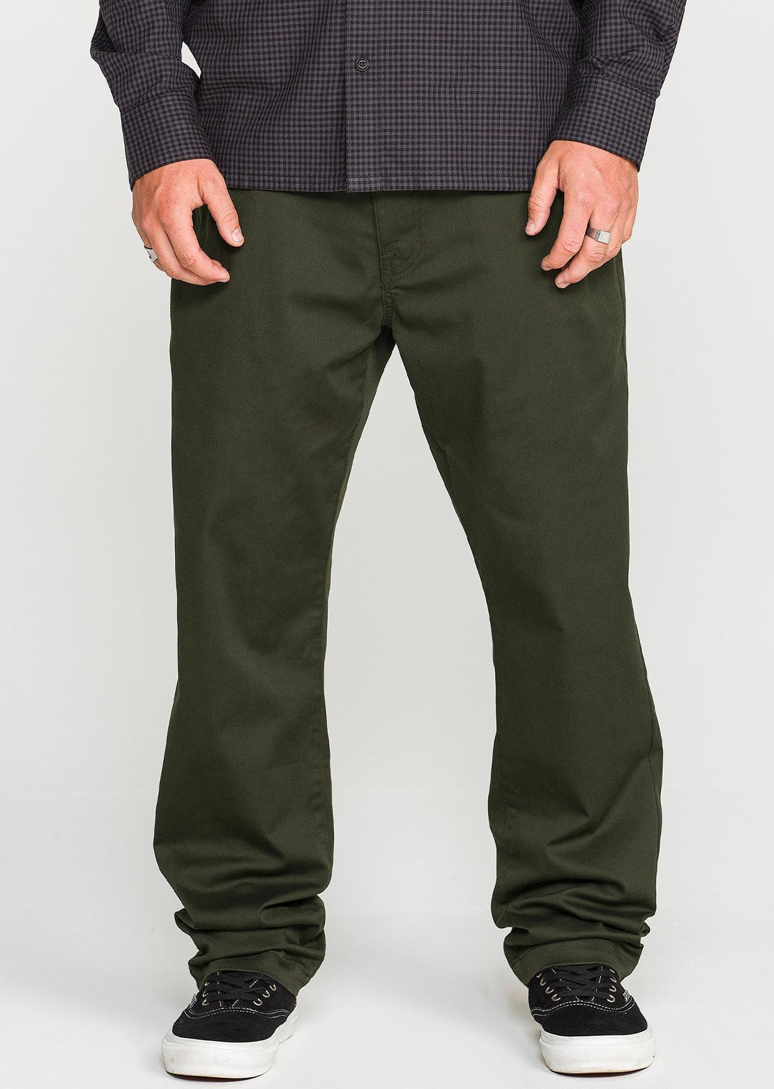 Volcom Men's Frickin Modern Stretch Pants Rosin