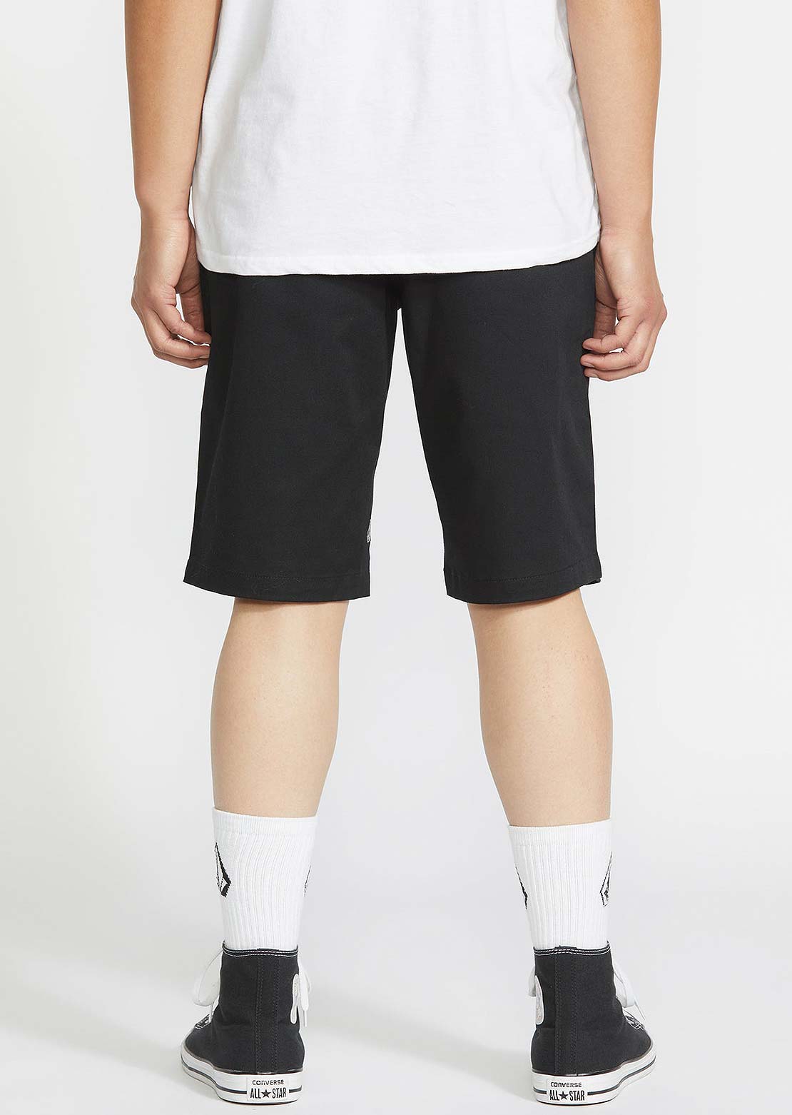 Volcom Men's Frickin Modern Stretch Shorts Black