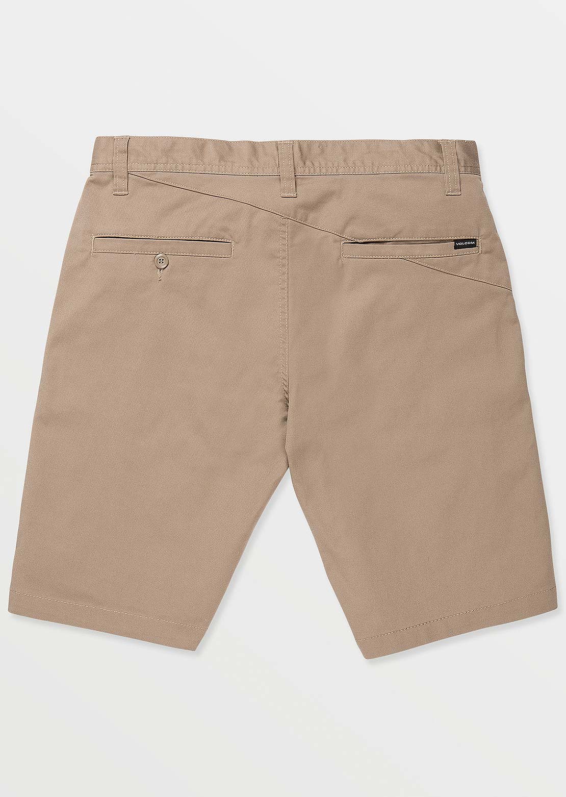 Volcom Men's Frickin Modern Stretch Shorts Khaki