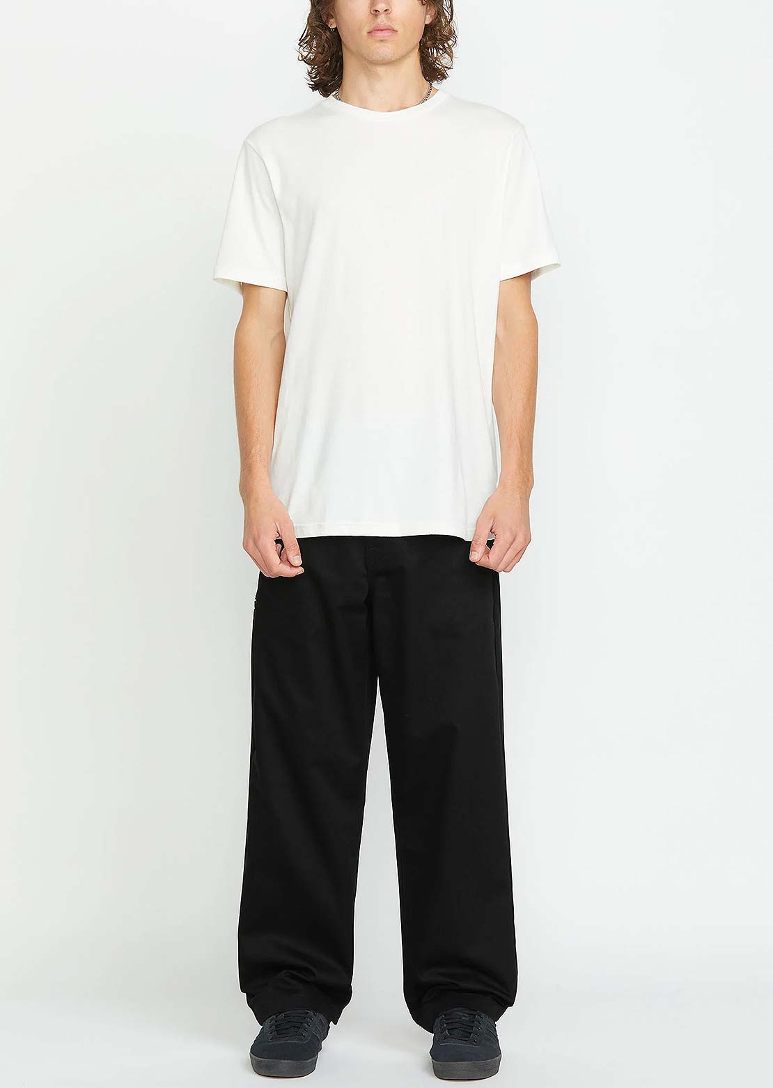 Volcom Men's Frickin Skate Chino Pants Black