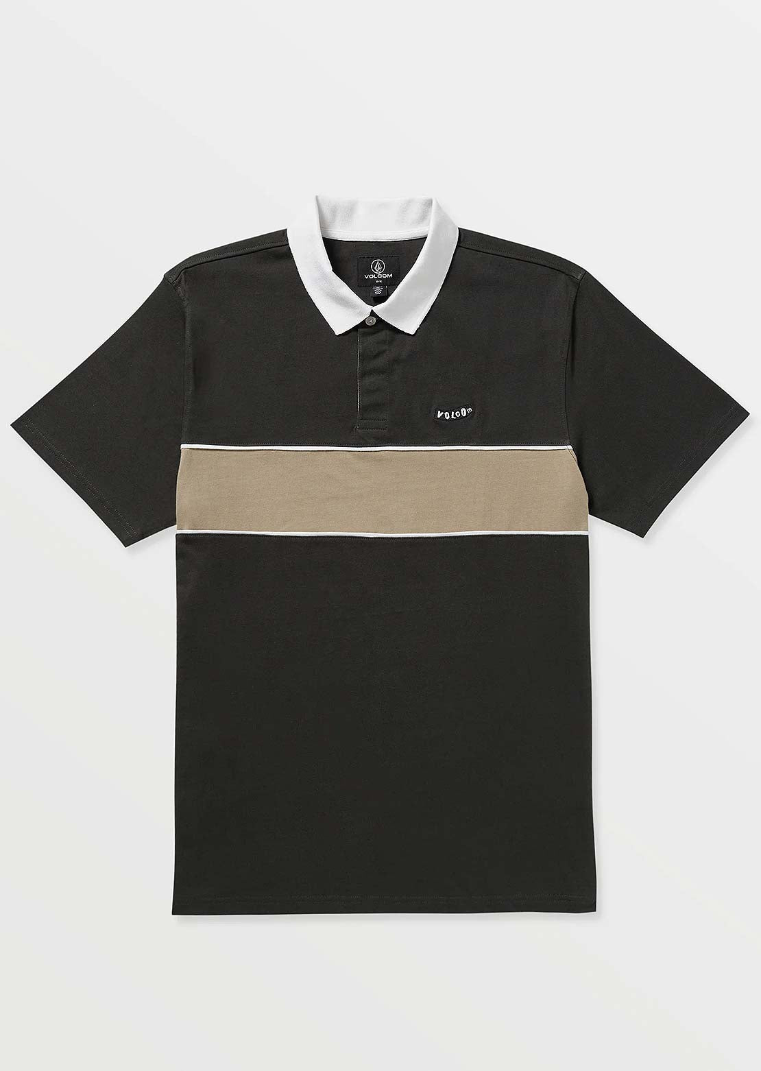 Volcom Men's Gemstone Polo Stealth