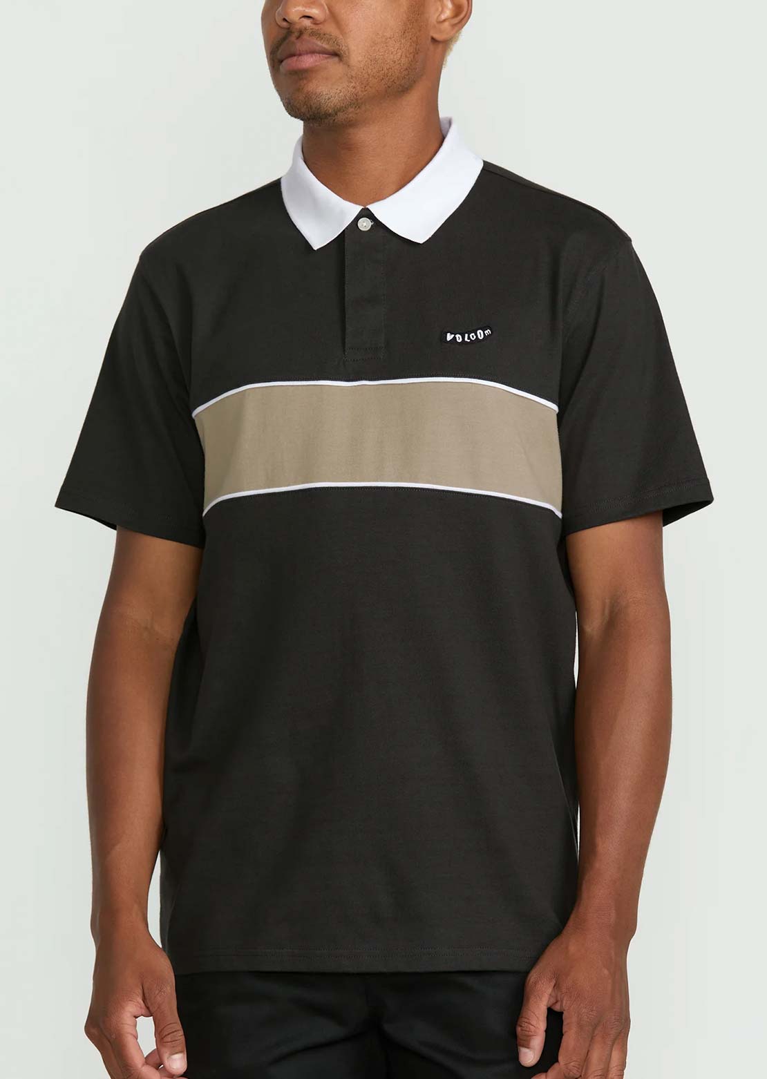Volcom Men's Gemstone Polo Stealth