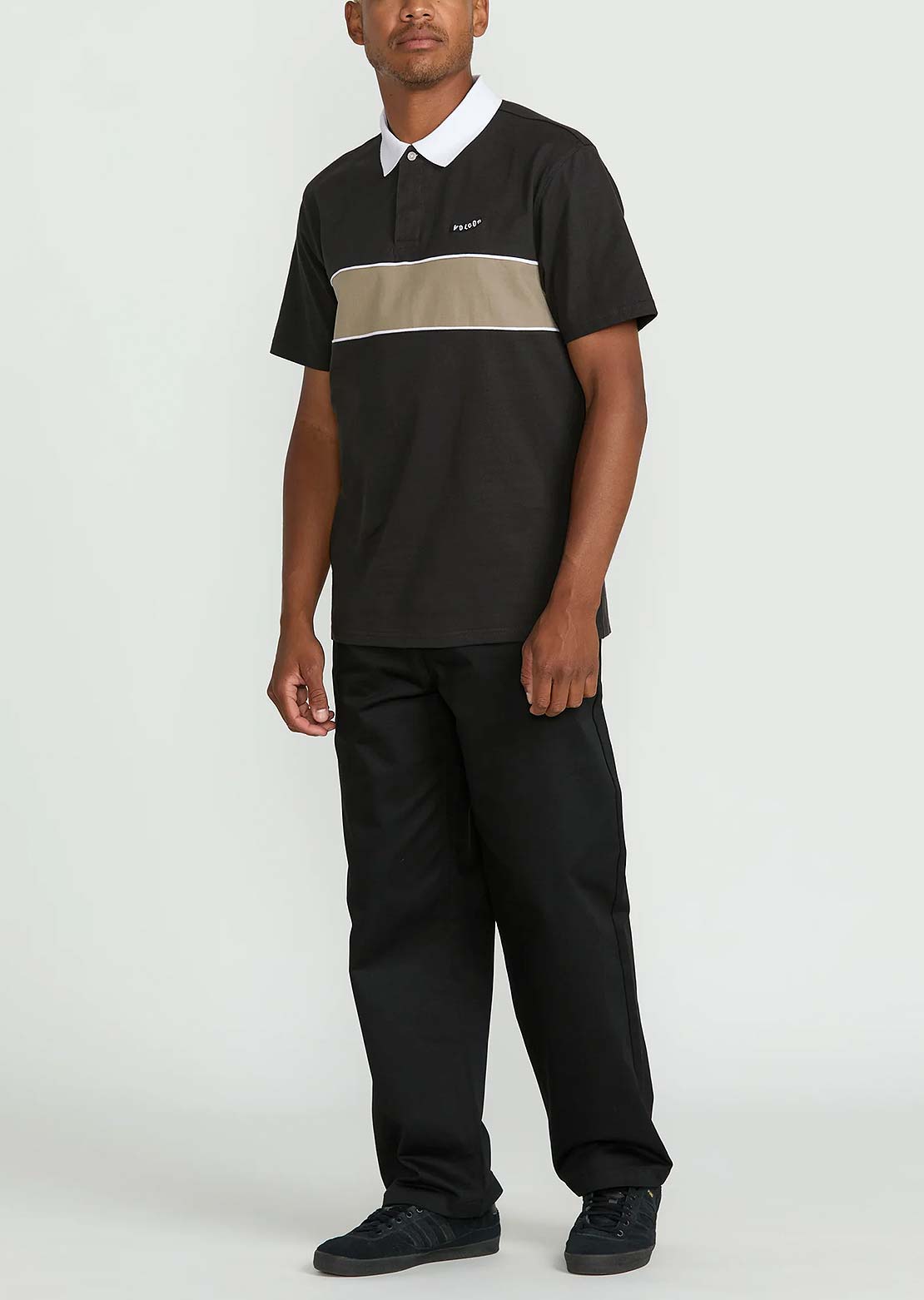 Volcom Men's Gemstone Polo Stealth