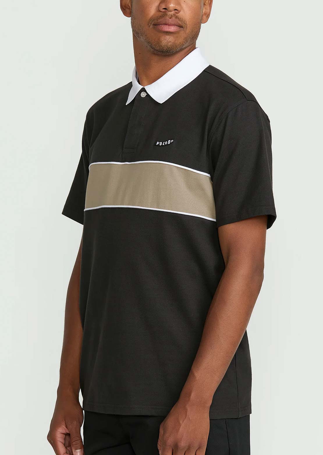 Volcom Men's Gemstone Polo Stealth