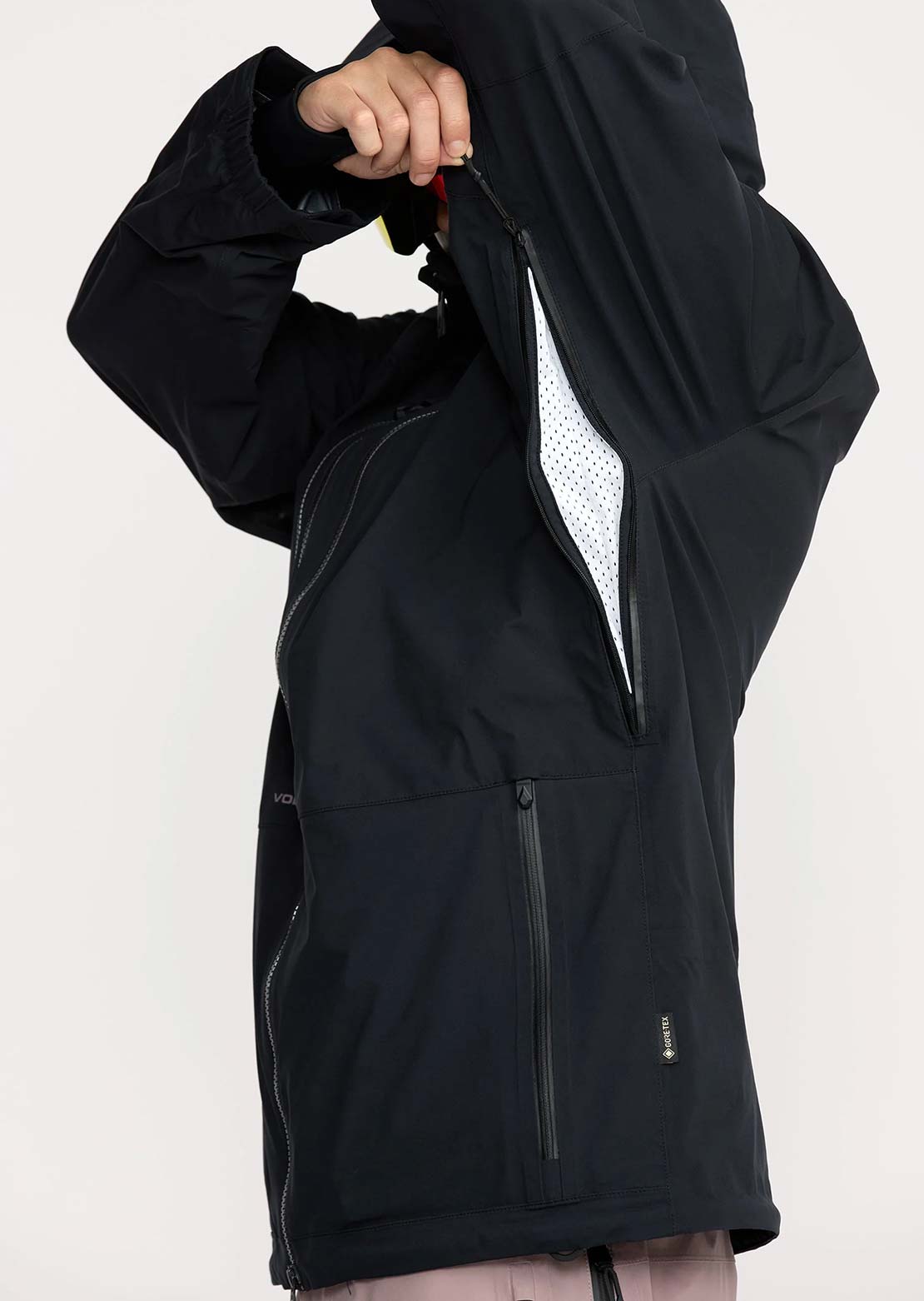 Volcom Men's Guch Stretch Gore Jacket Black