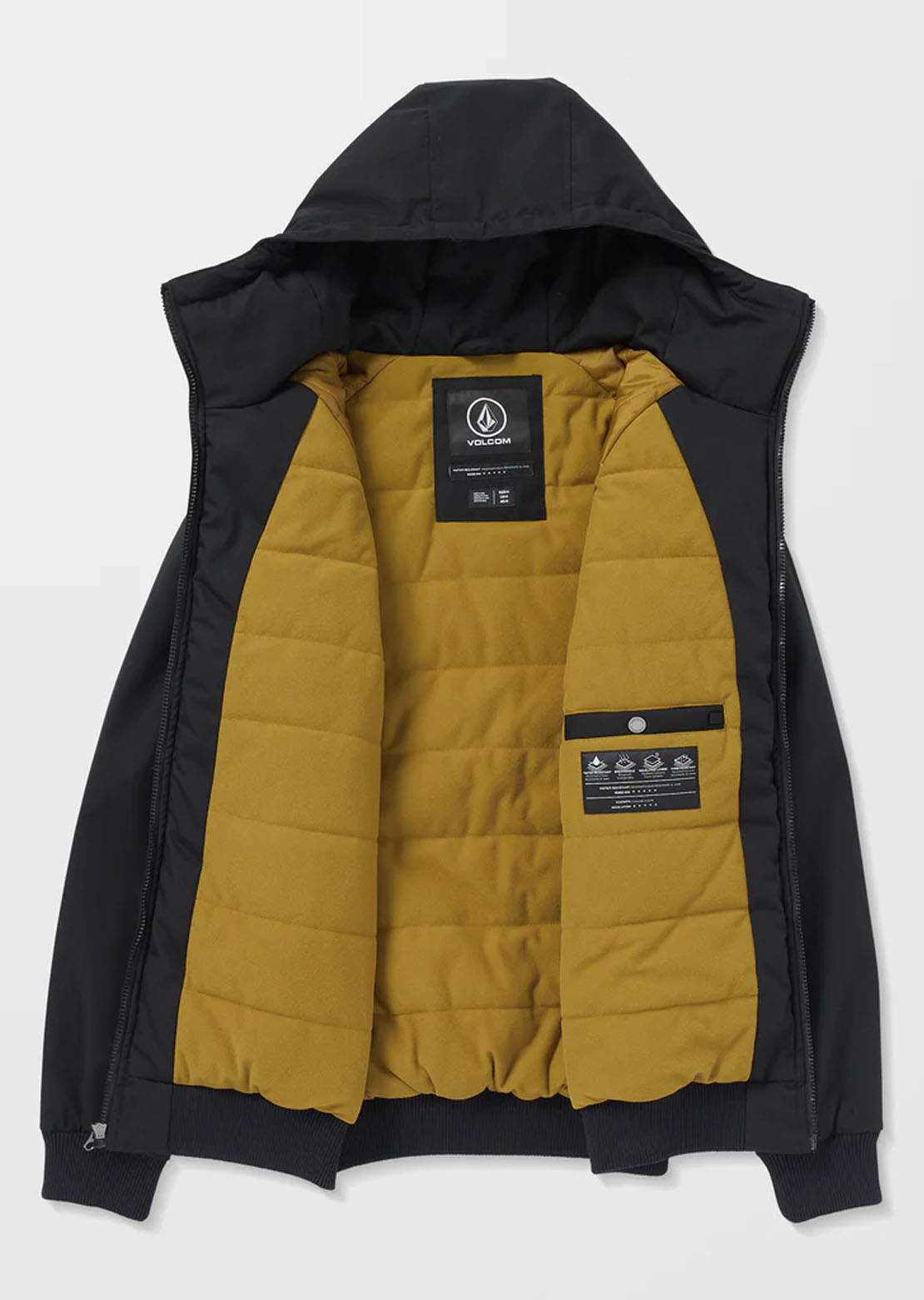 Volcom Men's Hernan 10K Jacket Black