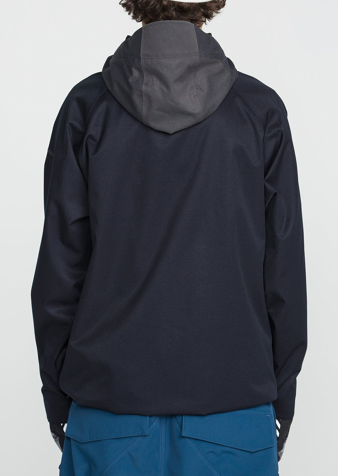Volcom Men's Hossegor 20K Pullover Jacket Black