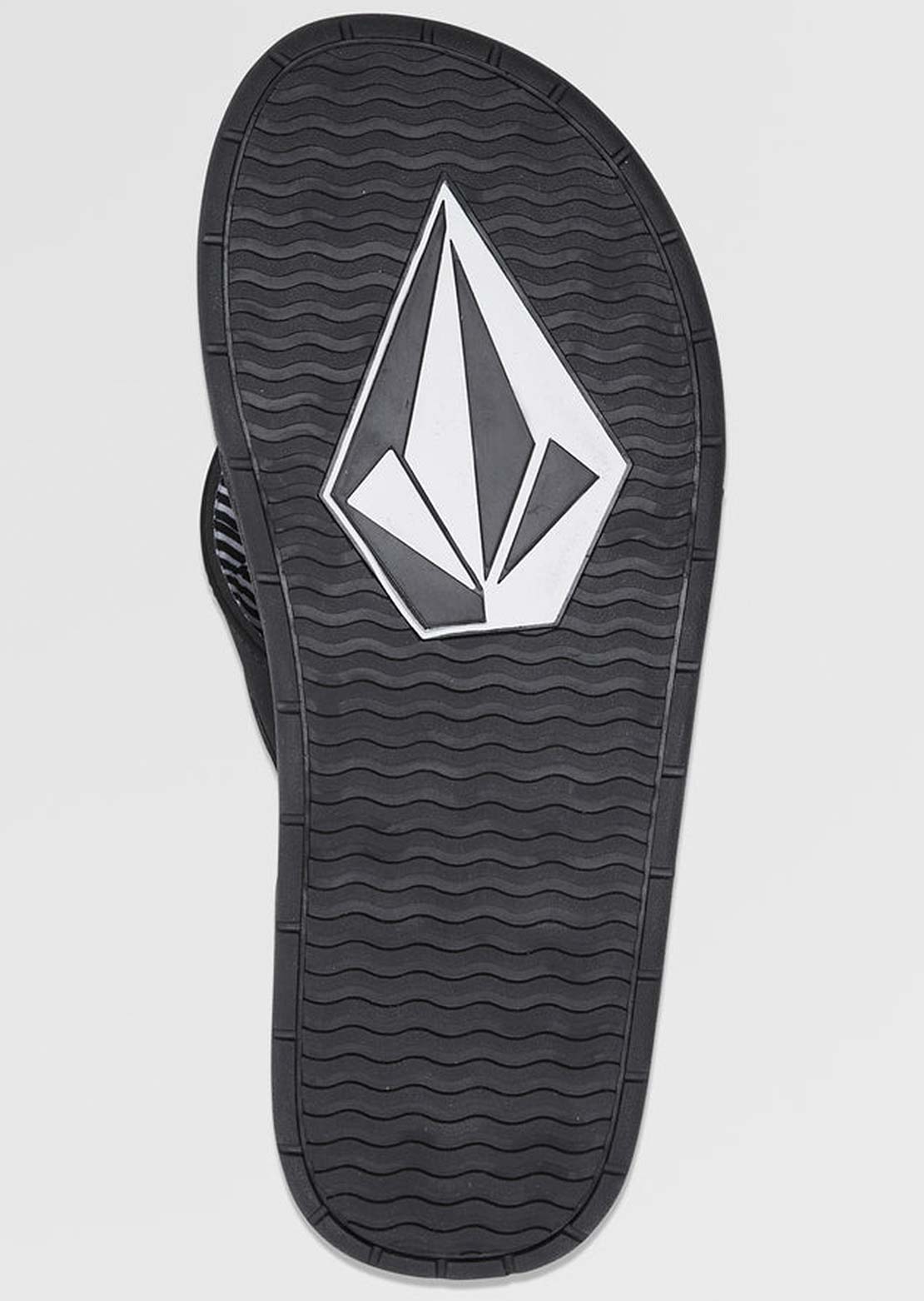 Volcom Men's Jack Robinson Sandals Black White